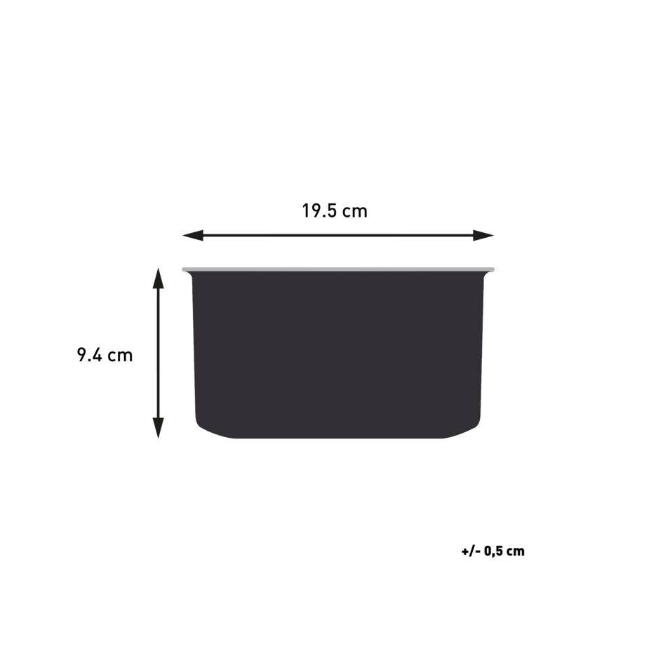 Ingenio Delight, Antiadhésif, Casserole 18 cm, Induction