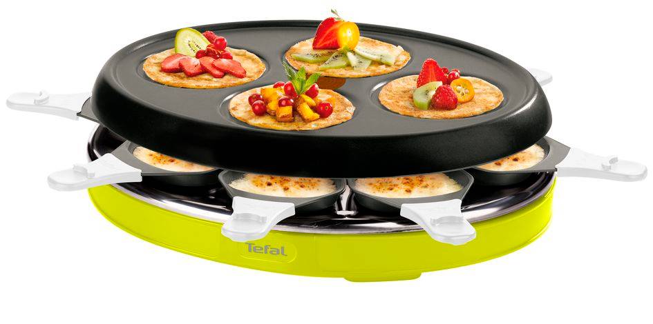 Raclette Colormania 8 coupelles