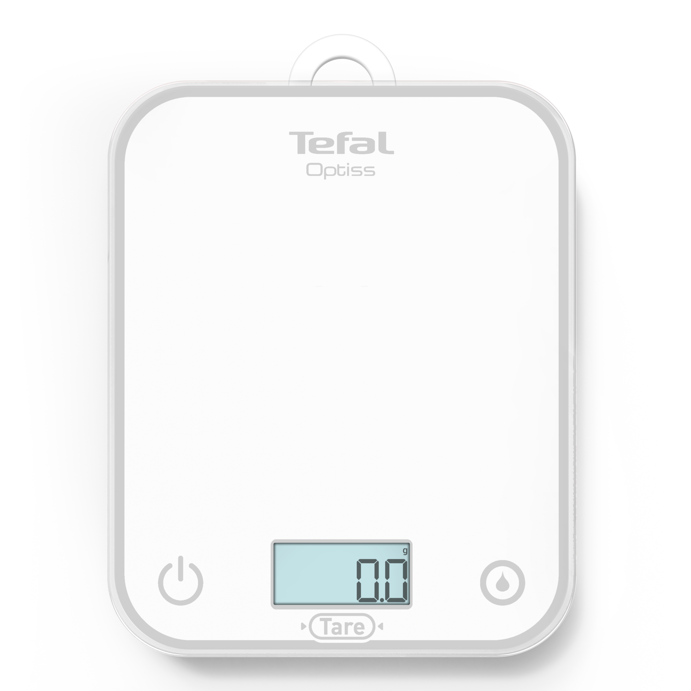 Optiss, Balance de cuisine électronique, jusqu'à 5 Kg, Blanche