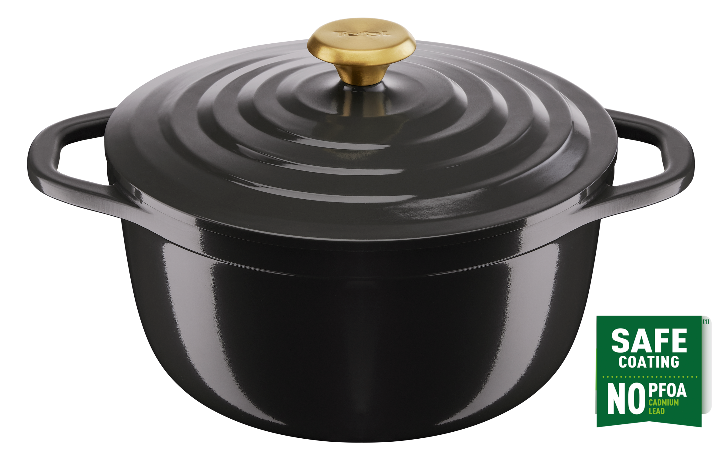 Air cocotte 24 cm fonte aluminium anthracite