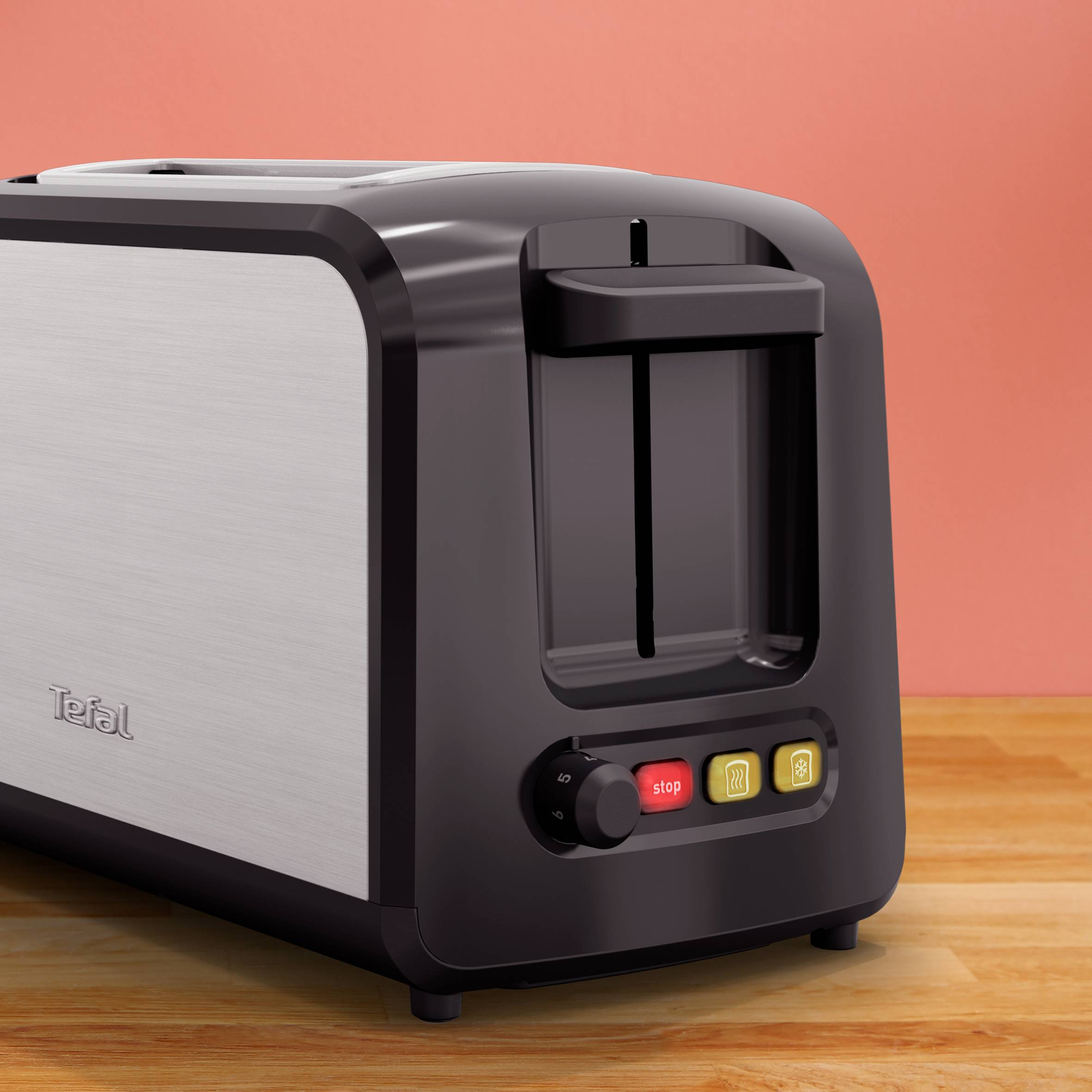 Express, Grille-pain électrique, Fentes à largeur variable, 7 niveaux de dorage