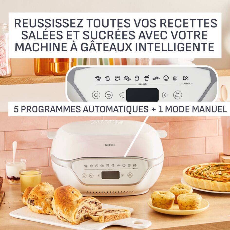Cake Factory Infinity, Appareil à gâteau, Compatible avec les moules CreaBake