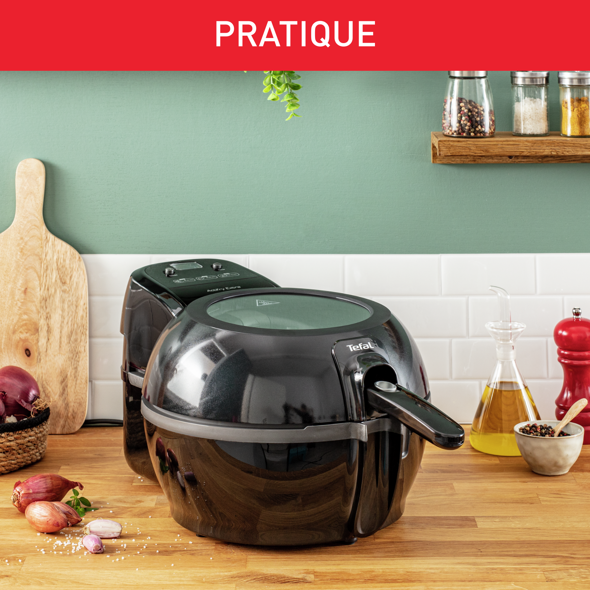 Actifry Extra, Air fryer, 1.2 kg de frites, 1.2L, Jusqu'à 6 personnes