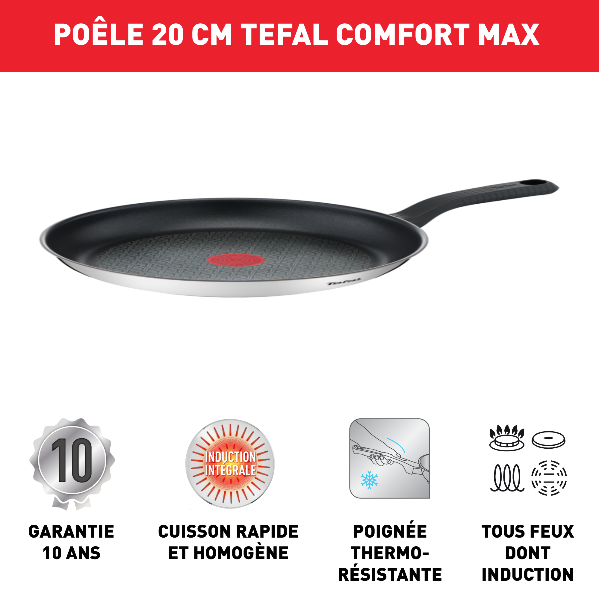 Comfort Max Poêle 20 cm