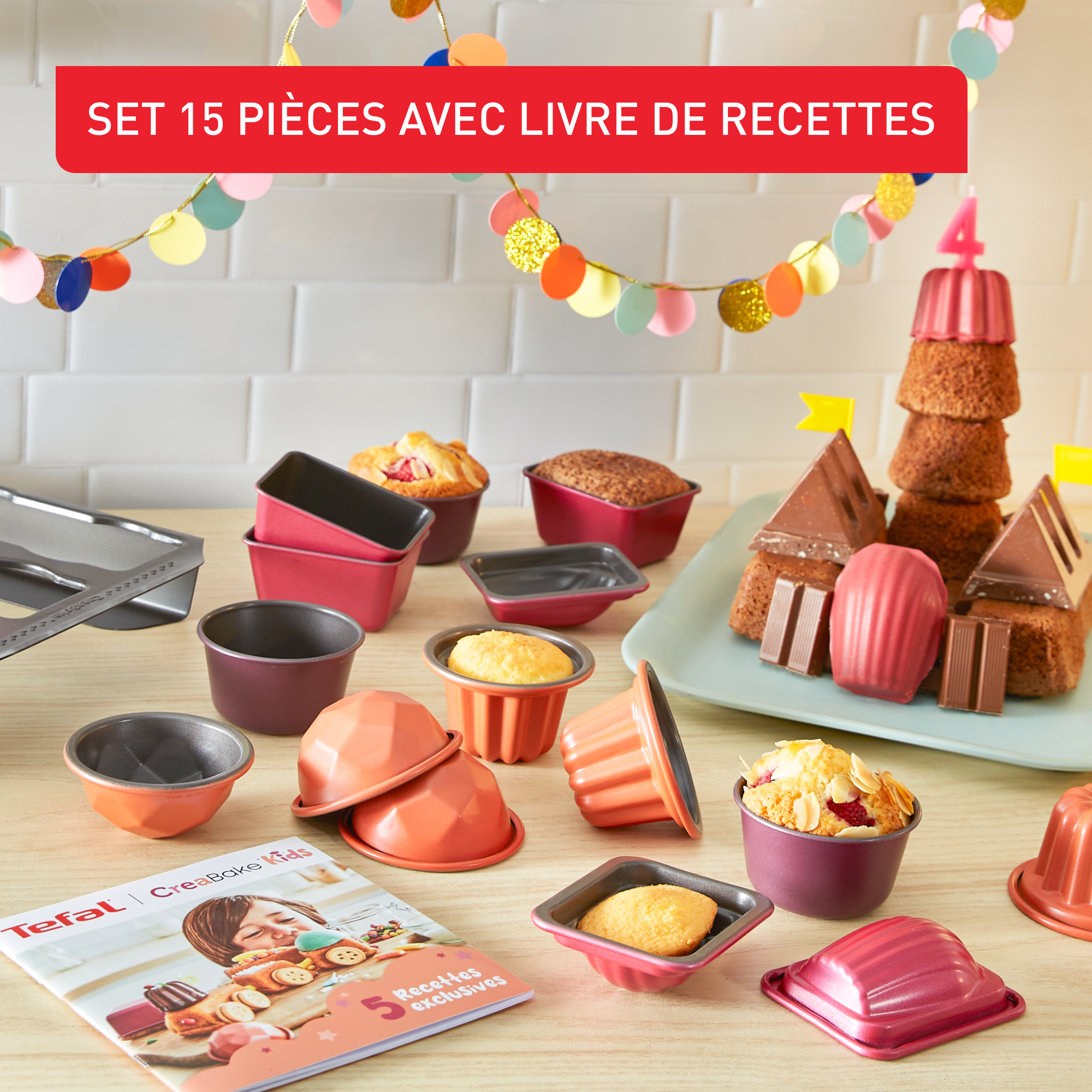 Creabake 15-Piece Baking Set