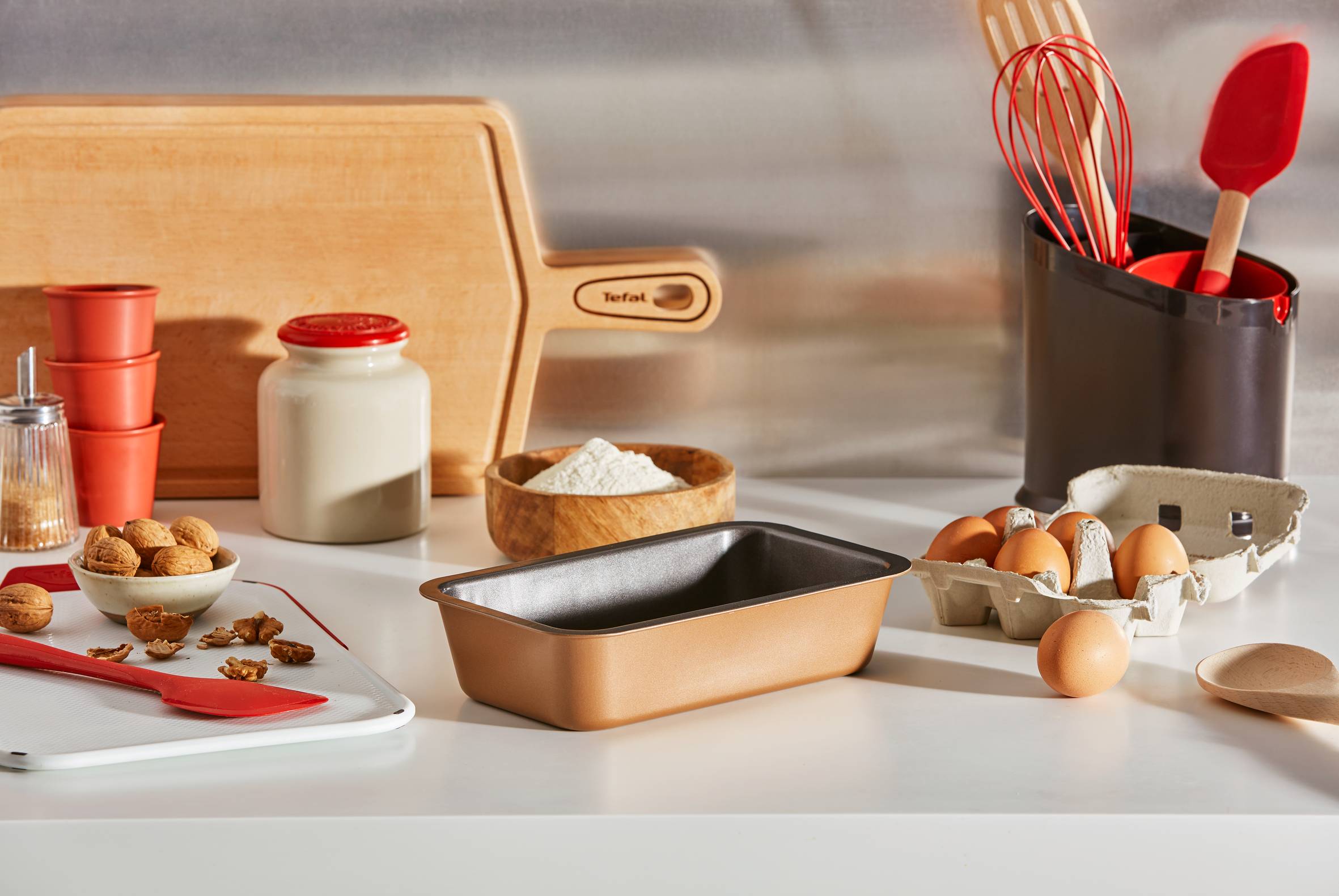 AIRBAKE Moule à cake large 23X13cm acier