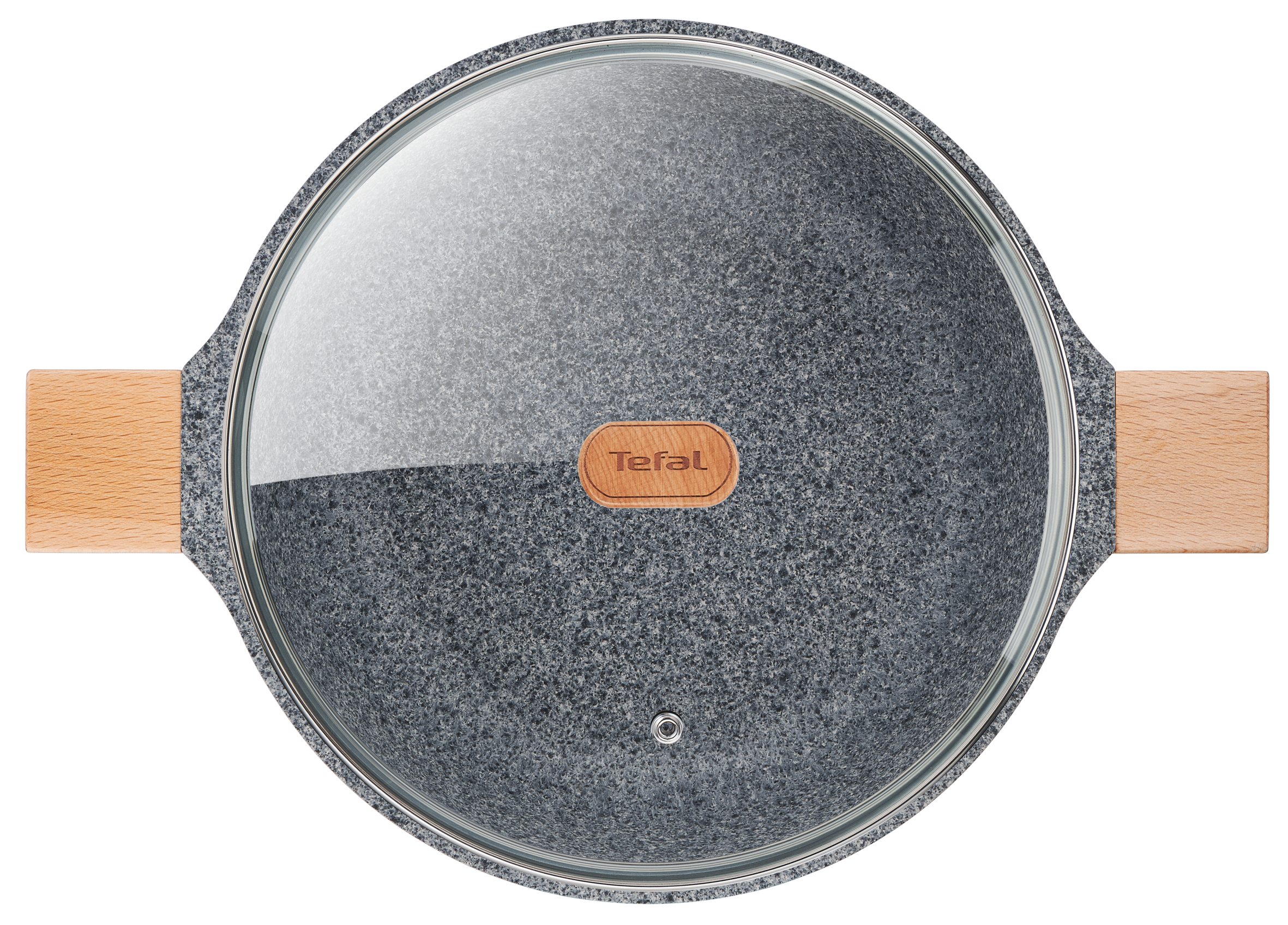 NATURA Granite manche bois Sautoir 24 cm