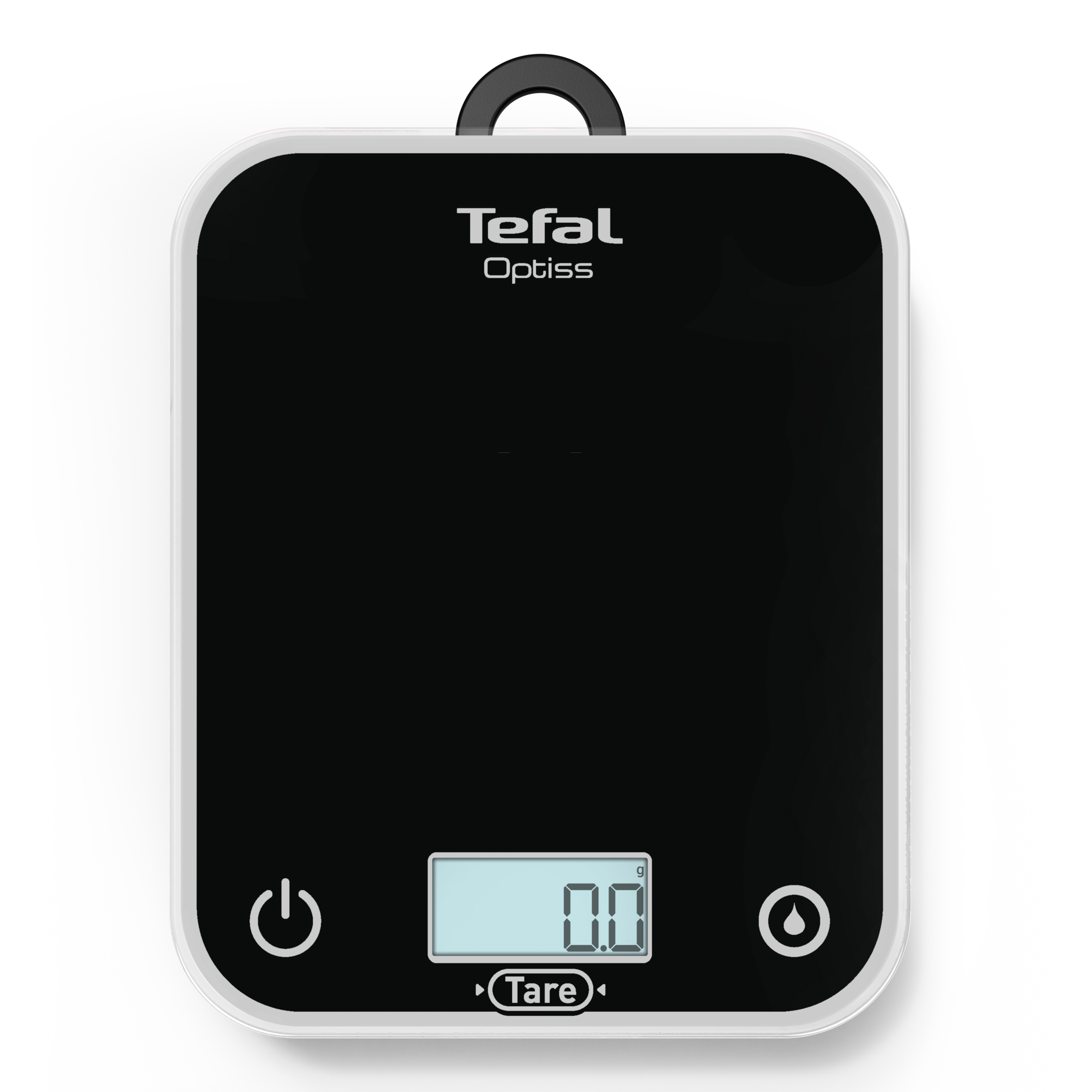 Optiss, Balance de cuisine électronique, jusqu'à 5 Kg, Noire