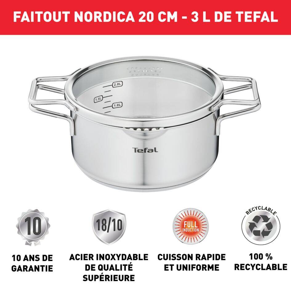 Nordica faitout 20cm