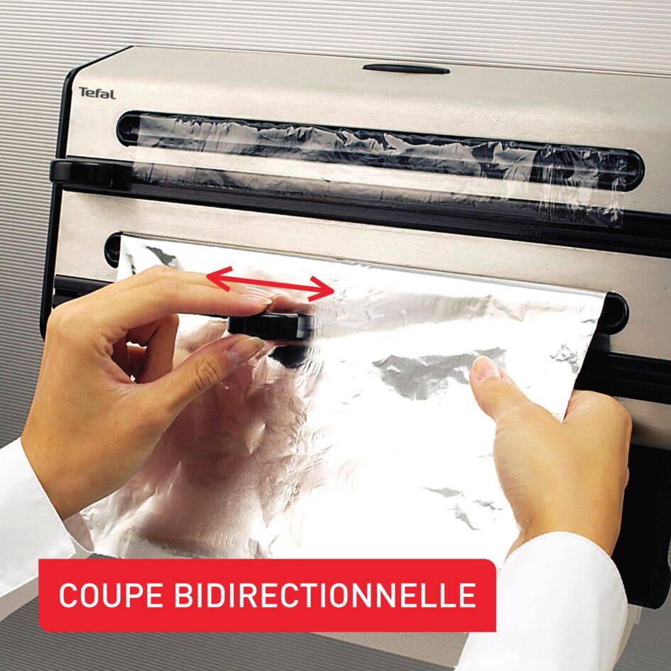 Ingenio Kitchen Gadgets, Triple distributeur, Essuie-tout, Papier aluminium, Film plastique