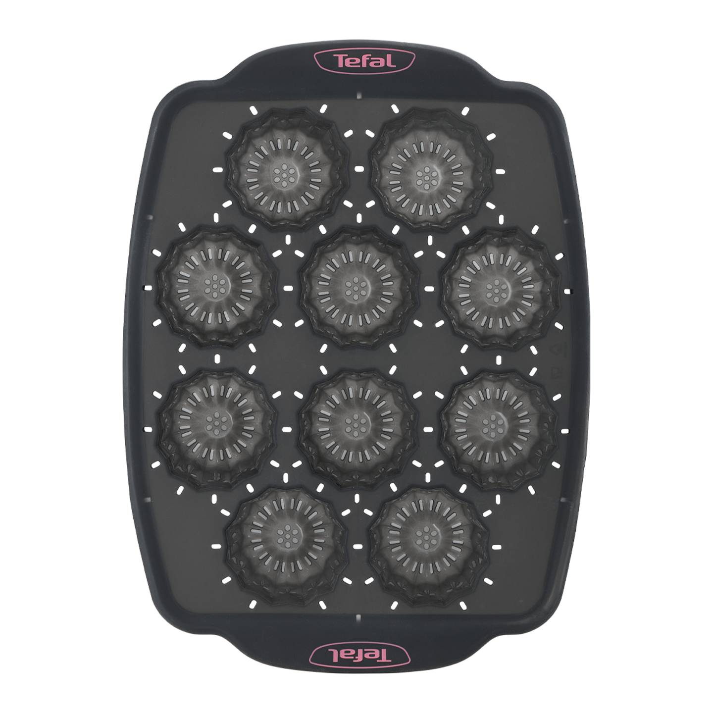 Crispybake moule 10 cannelés silicone 29x21cm