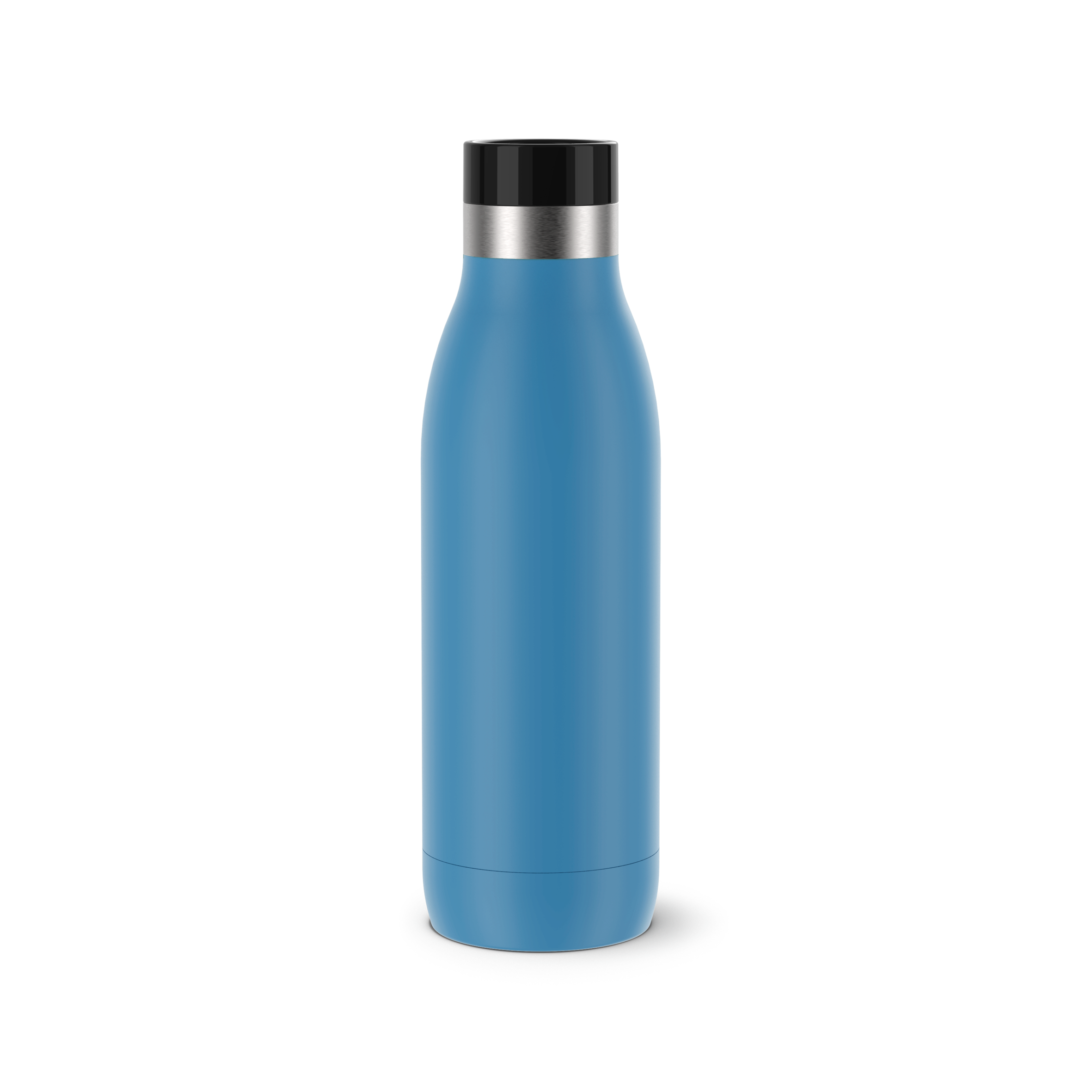 Bludrop Gourde 0,5L, Acier inoxydable, Boissons chaudes 12h et froides 24h, Bleu