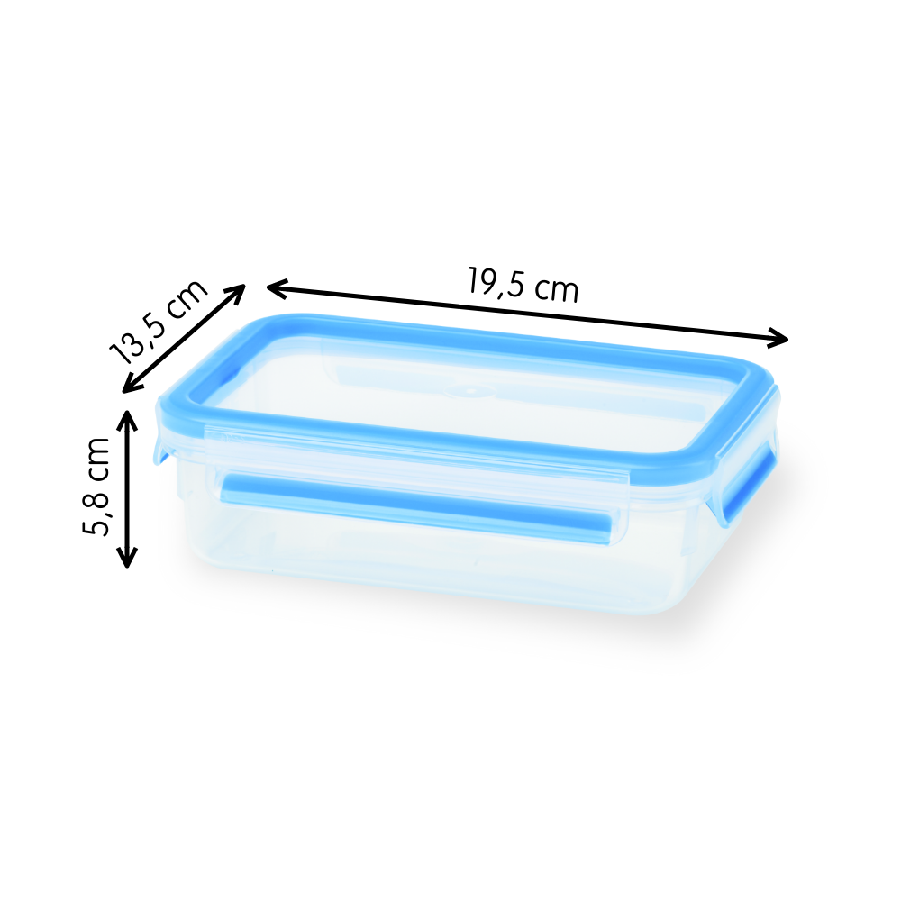 MASTERSEAL FRESH Plastique rectangulaire 0,8 L 