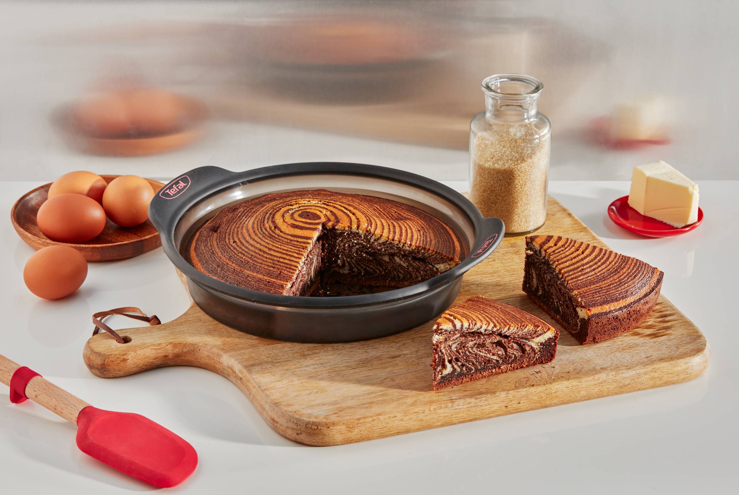 CRISPYBAKE Moule à manqué silicone rétractable 24cm