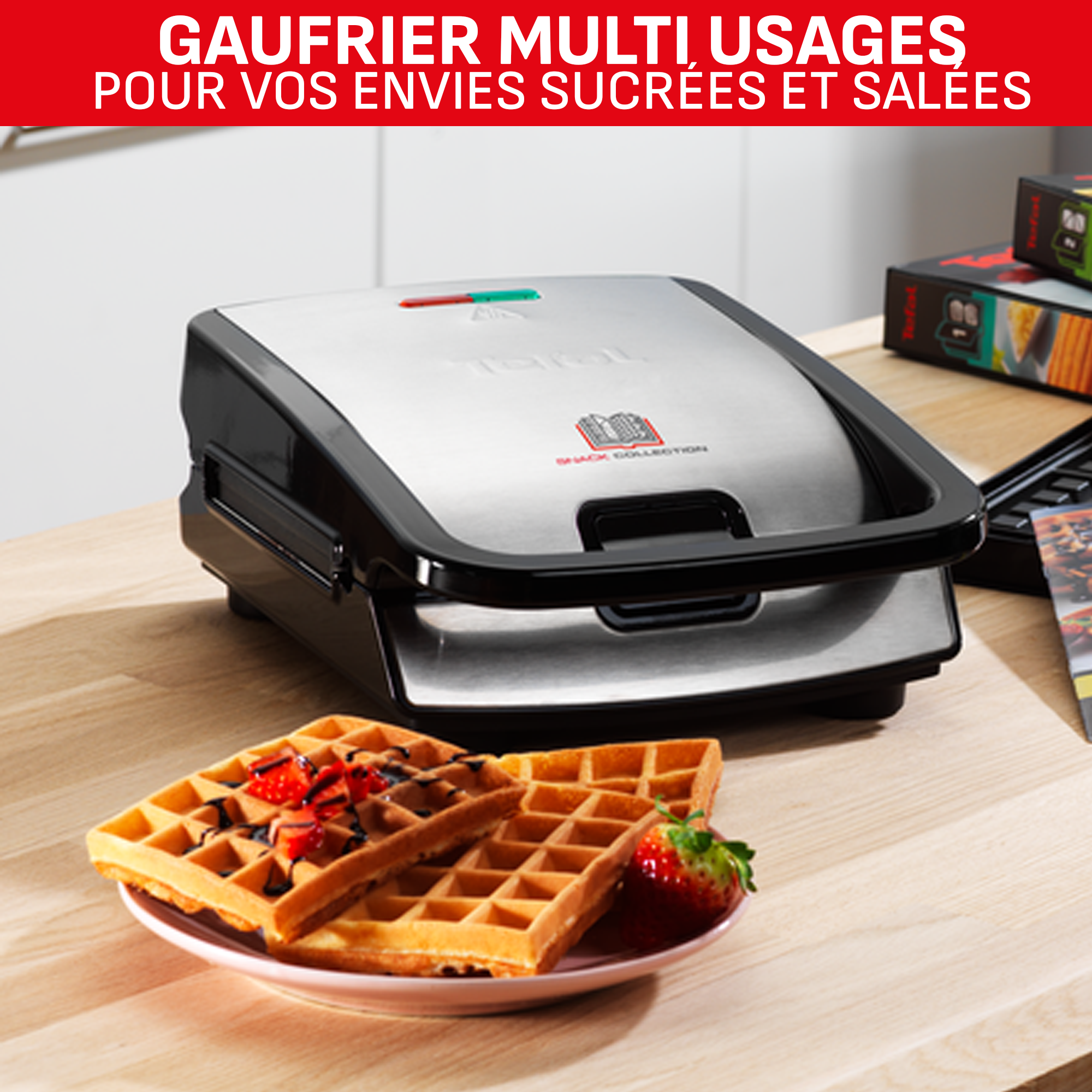 Snack Collection Waffles + Toasted Sandwich