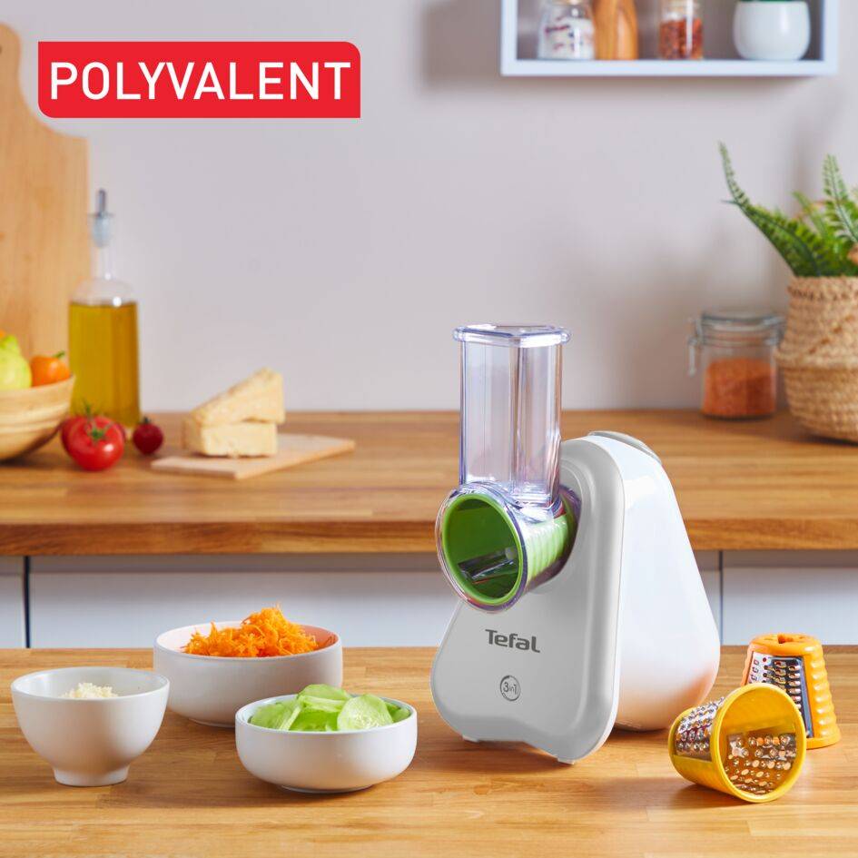 Fresh Express Découpe-légumes 3-en-1 pour trancher, émincer et râper