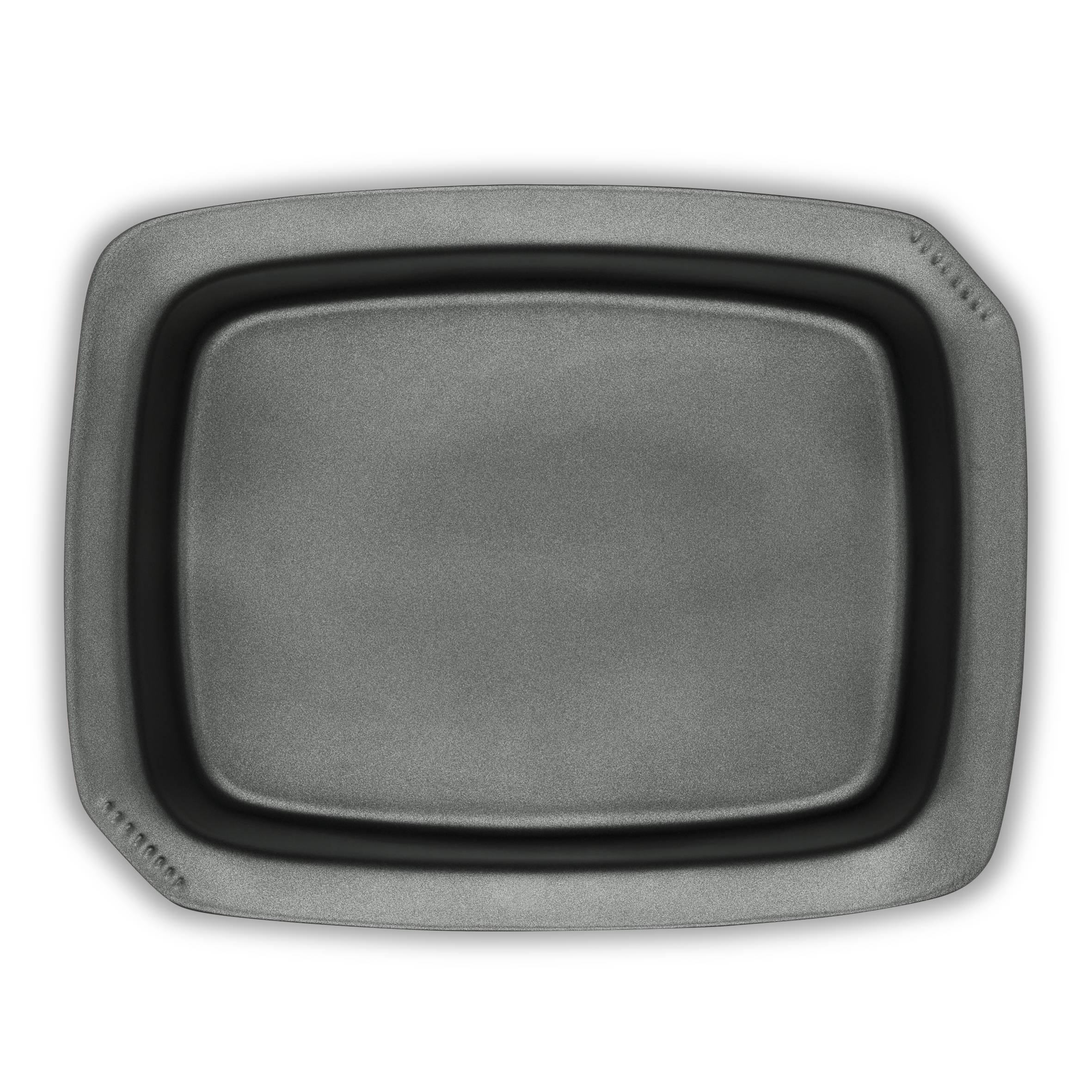 Plat à four rectangulaire anti-adhésif 38 x 31 cm Boîte SO EASY GRES/EMAIL ROUGE