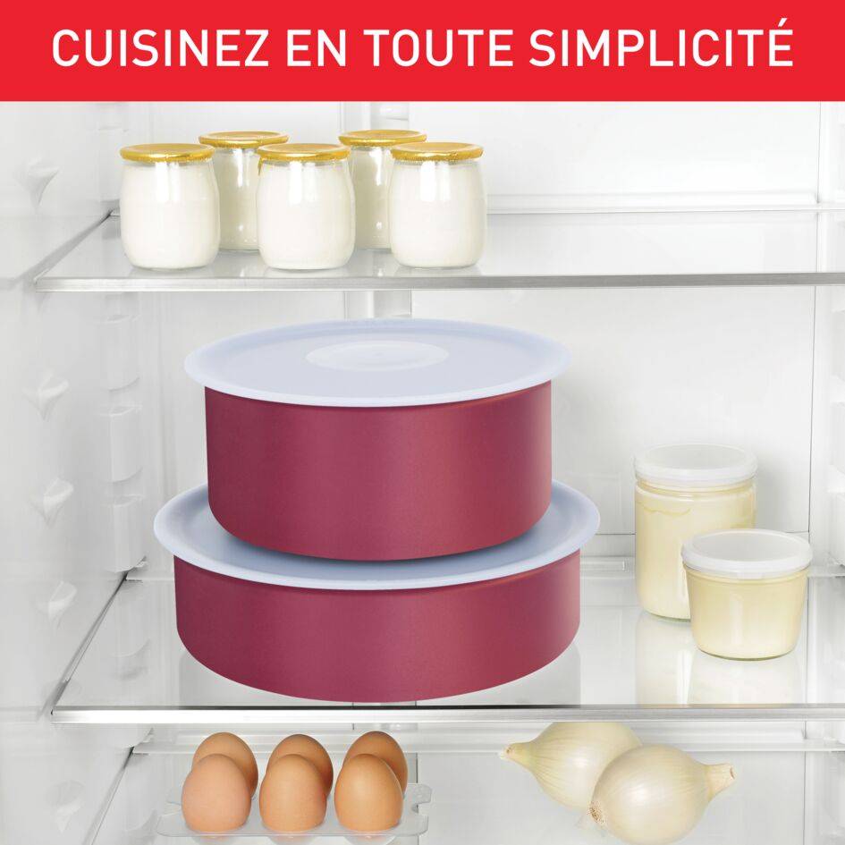 Ingenio Performance, Batterie de cuisine 10pcs, Antiadhésif, Induction