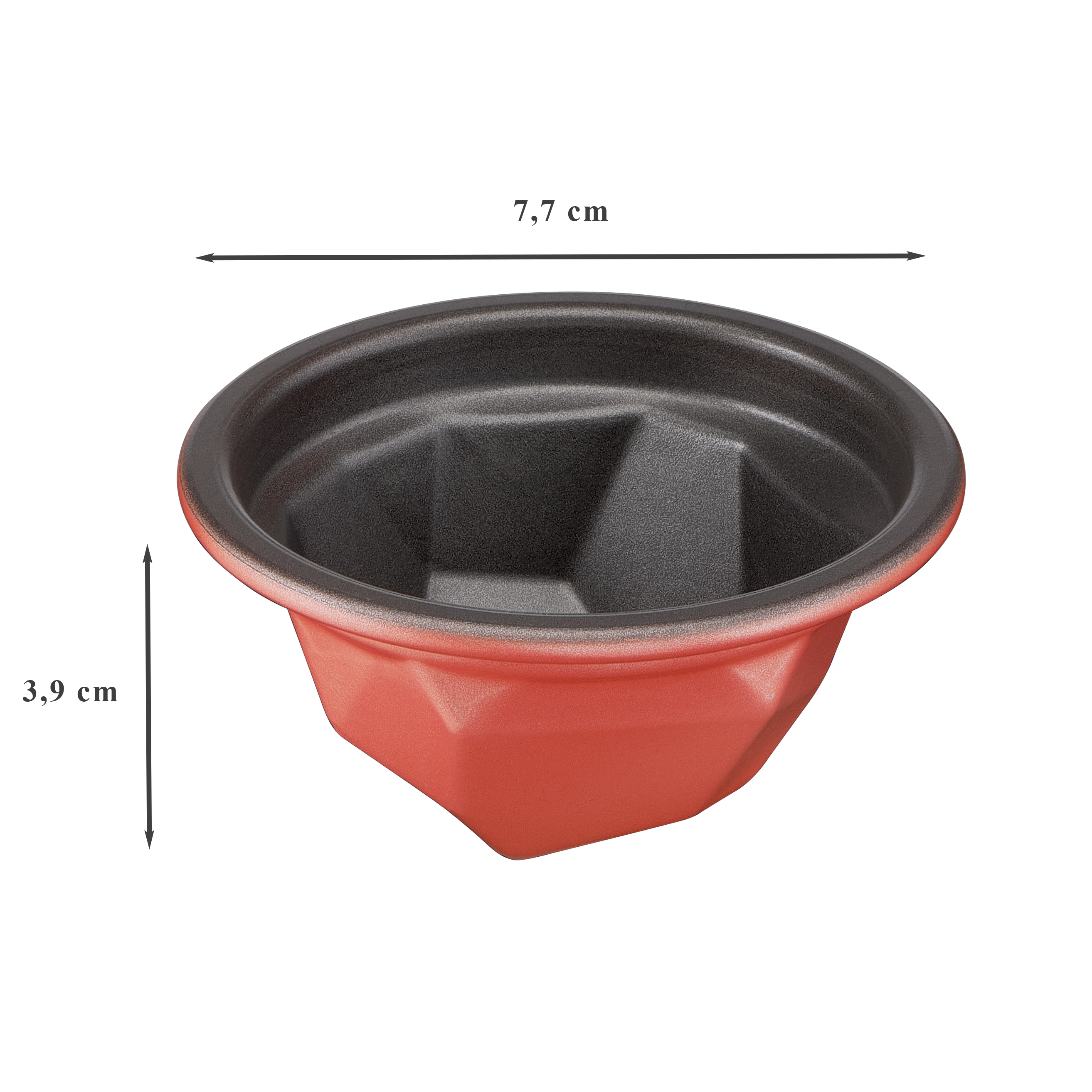 Creabake 3 moules rocher 7,5cm