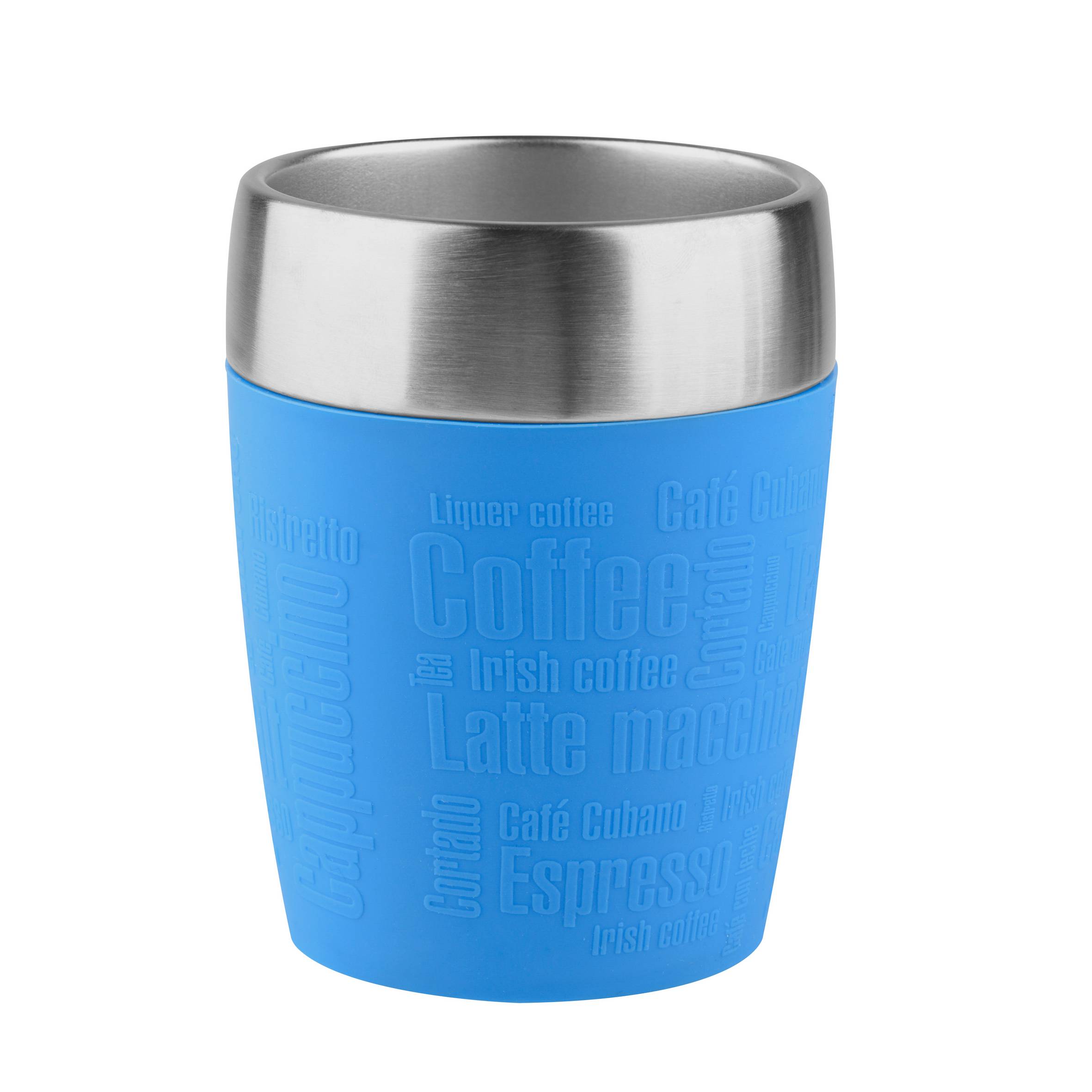 Tasse 0,2 L - Inox Bleu TRAVEL CUP