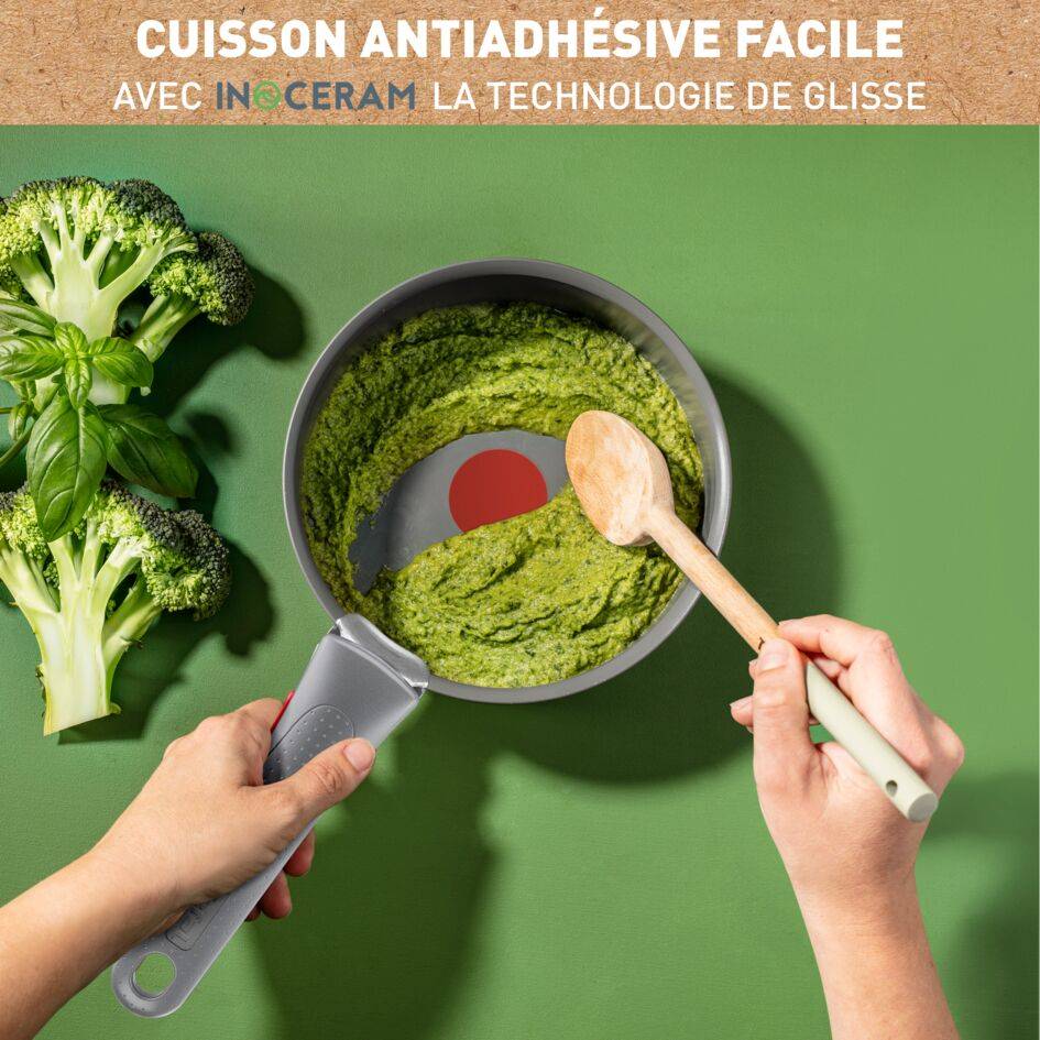 Ingenio Renew, Céramique antiadhésive, Casserole 18 cm, Induction