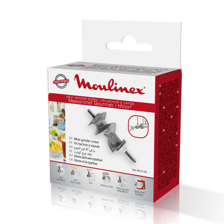 Vis hachoir long totale 114 mm XF911101