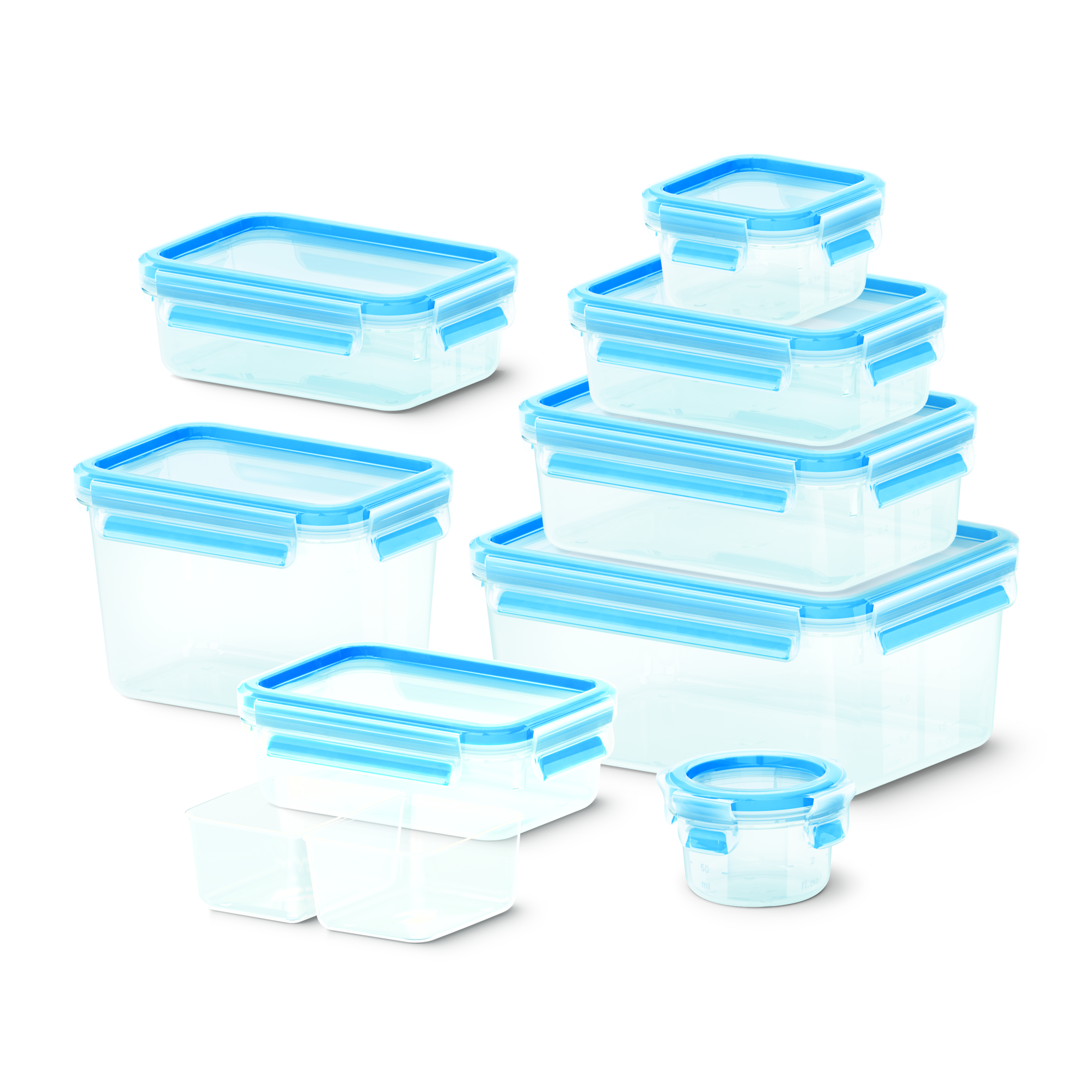 Masterseal Fresh Boites de convervation, Lot de 9 pièces