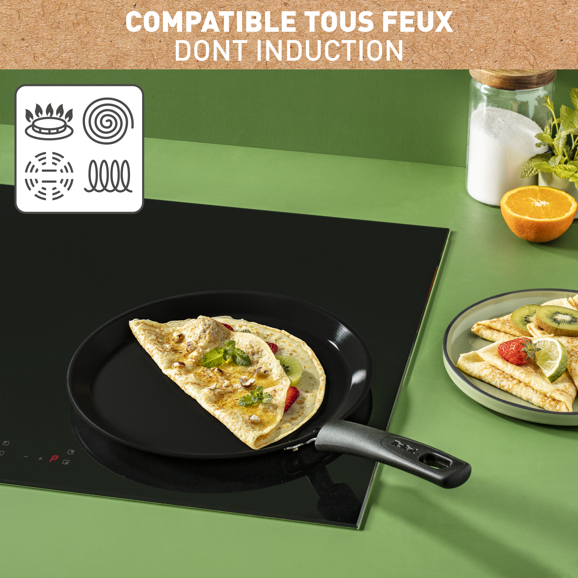 Renew On, Poêle à crêpes 25 cm