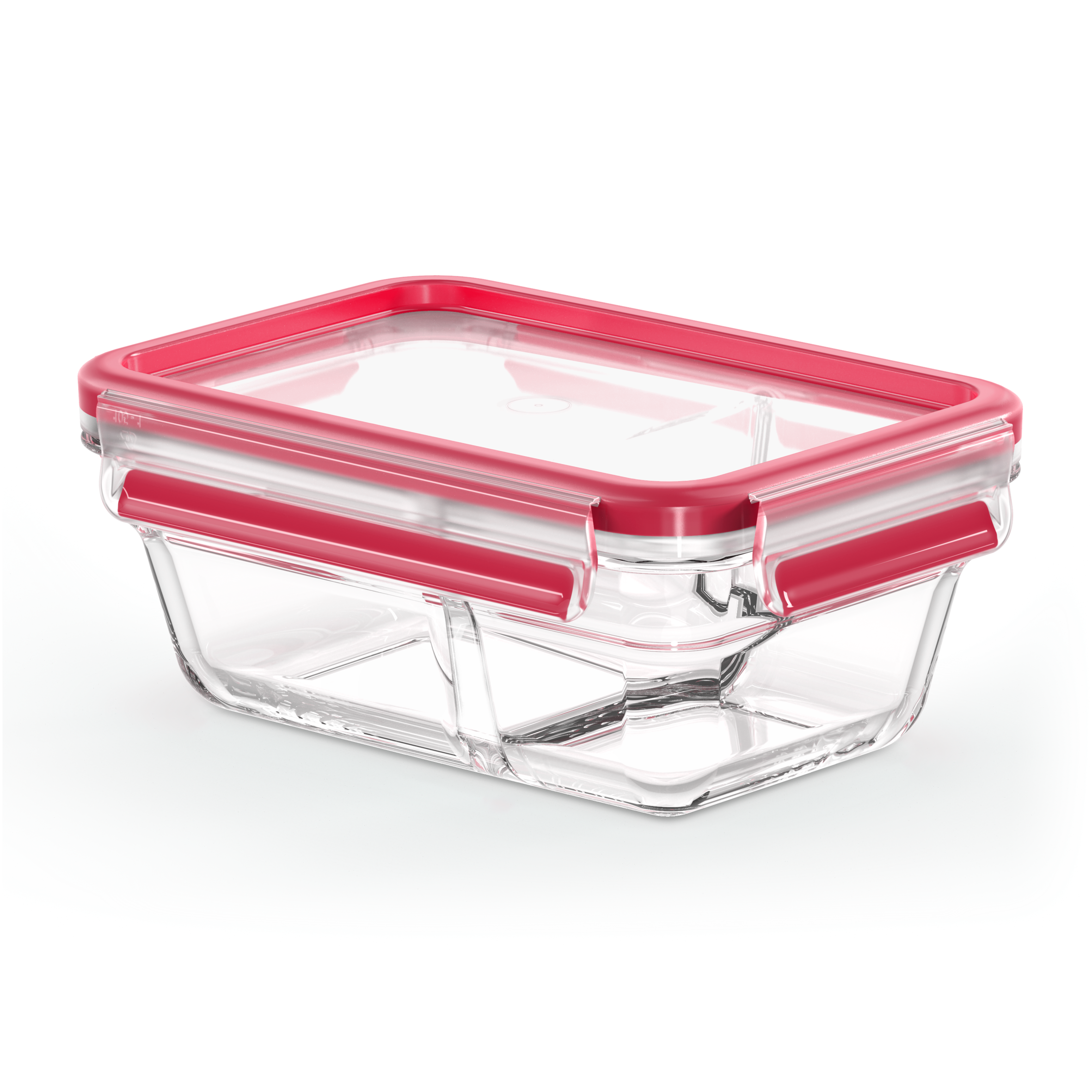 MASTERSEAL GLASS boite rect  0,8 L + séparateur