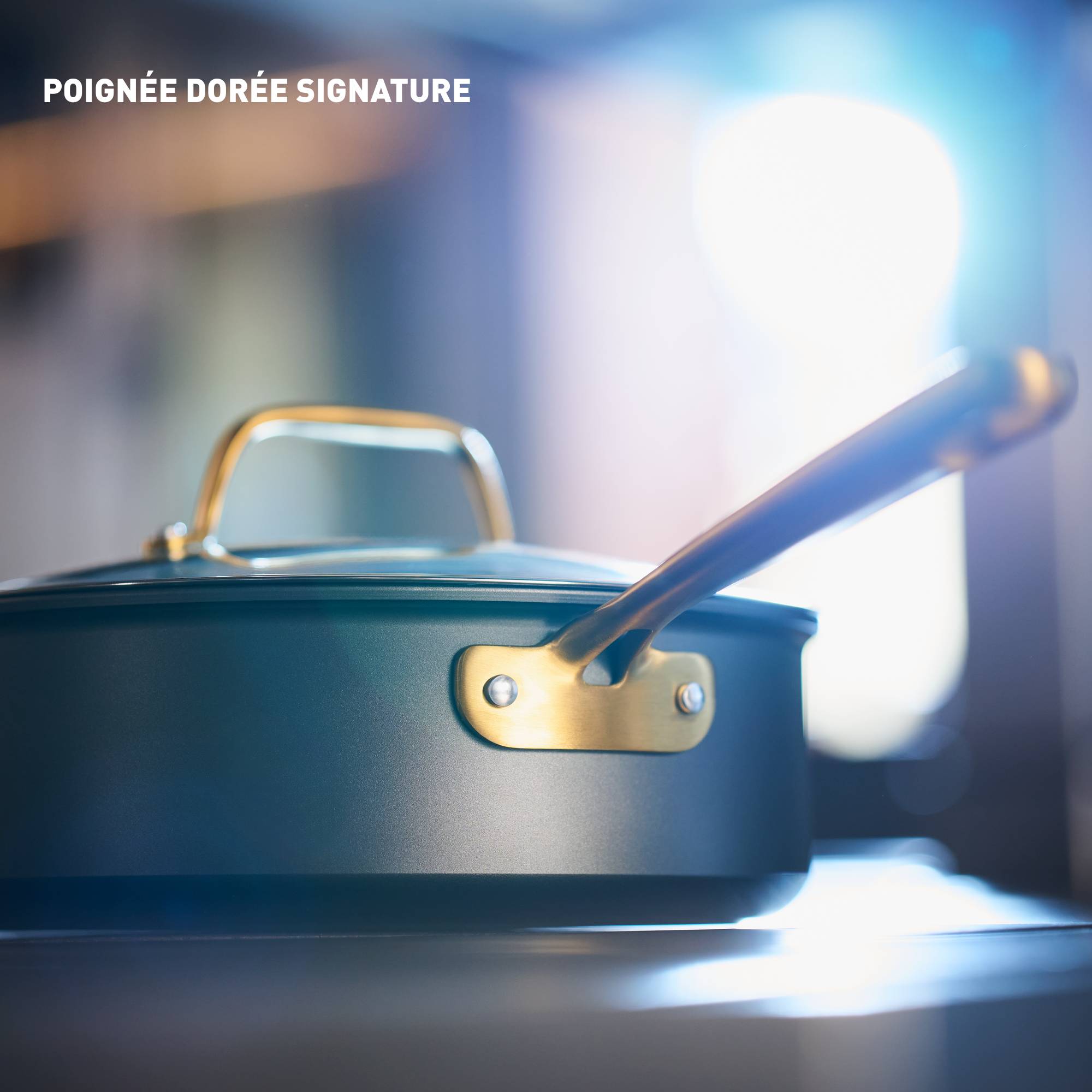 Tefal x Bocuse, Sauteuse antiadhésive 26 cm avec couvercle