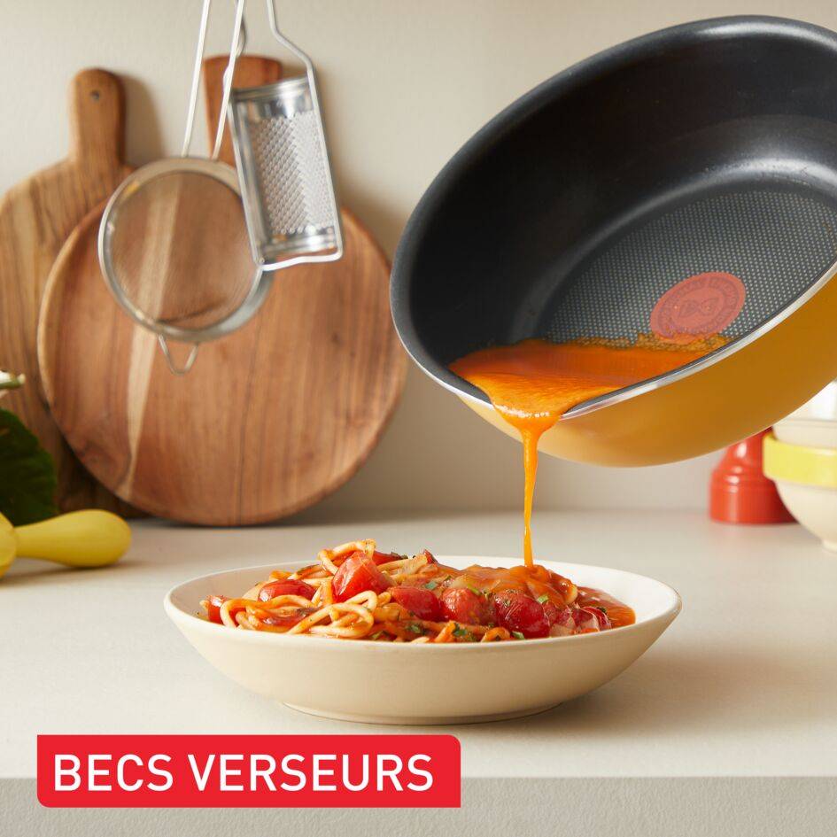 One Pick Pot, Poêle 22&nbsp;cm, Polyvalence, Revêtement antiadhésif résistant