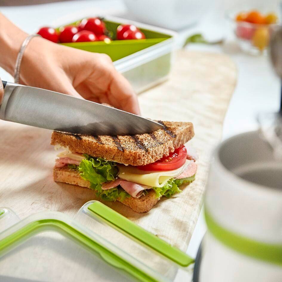 Masterseal to go vert boîte sandwich 0,85l