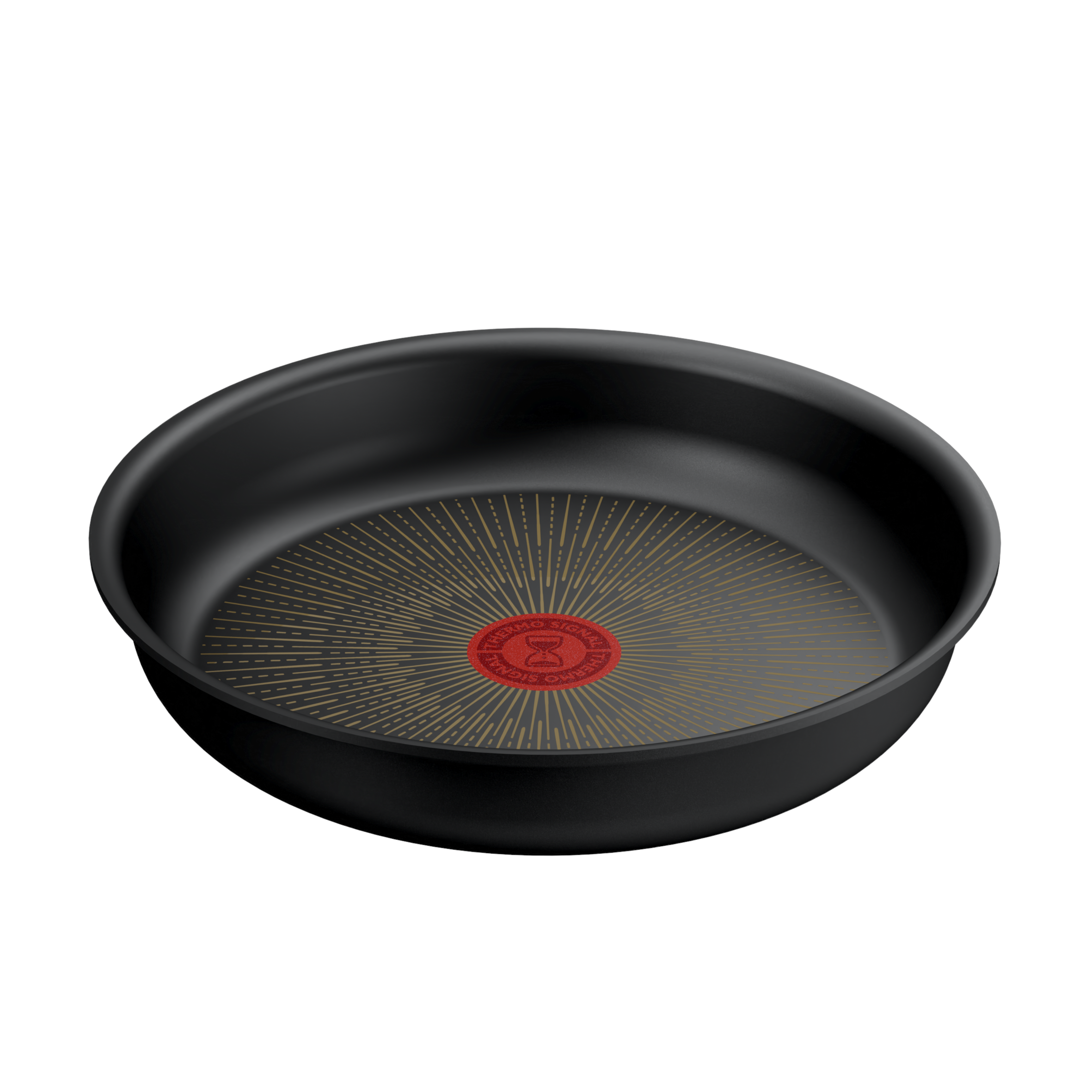 Ingenio Eco Resist, Poêle 24 cm, Design empilable, Noir, Induction