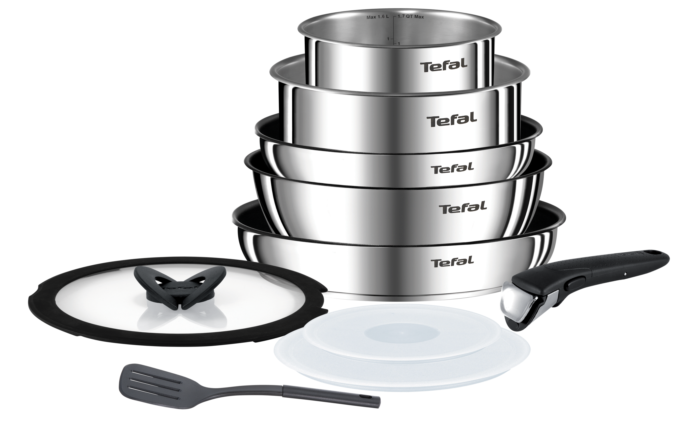 INGENIO EMOTION Batterie de cuisine 10 pièces