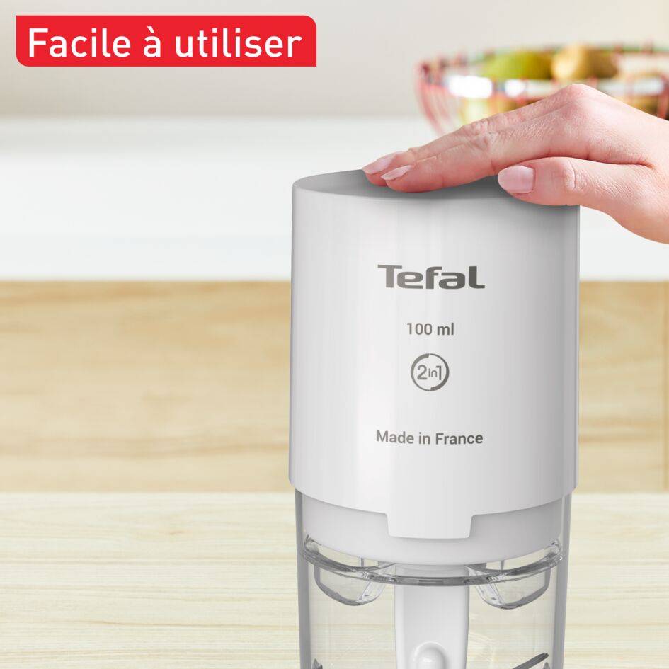 Mini hachoir électrique, Fonction 2-en-1, 220 W