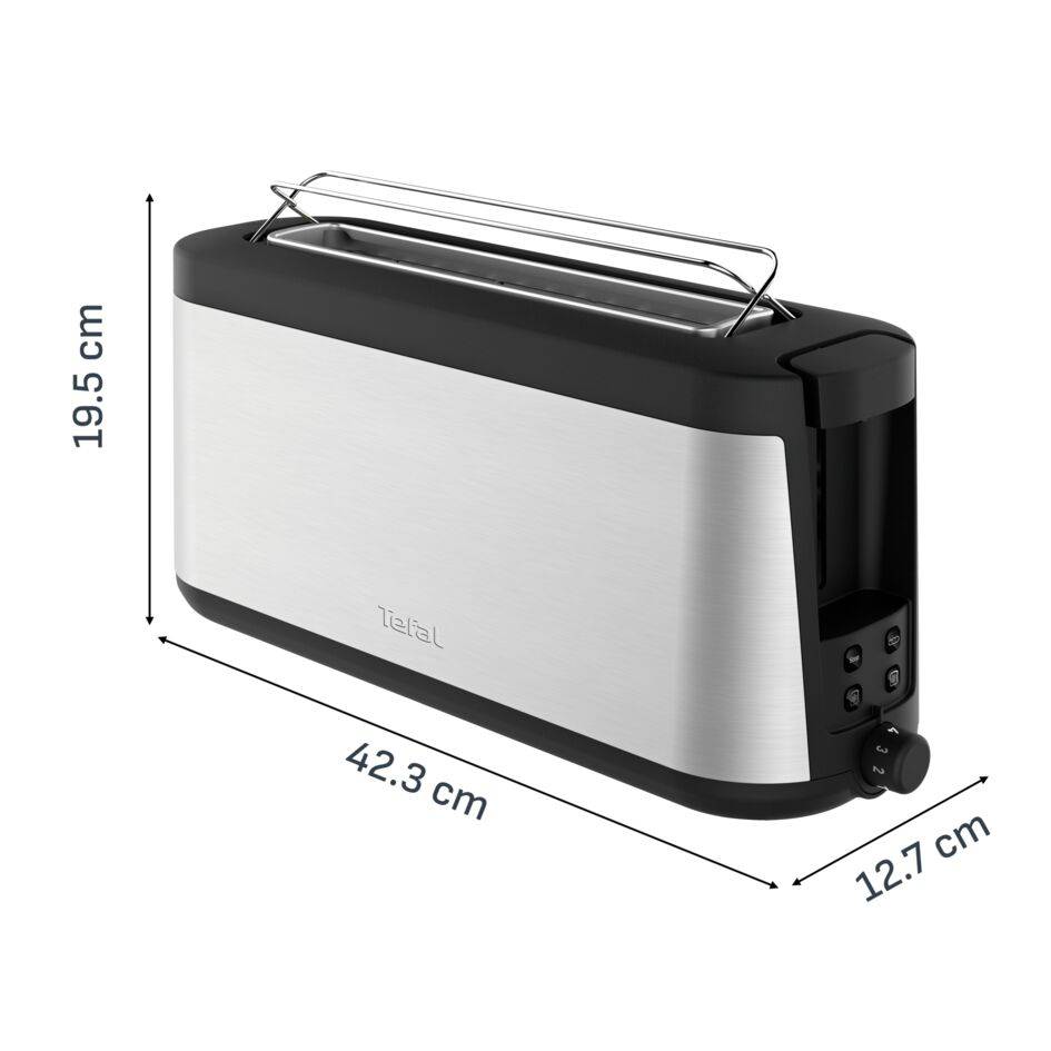 Element, Grille-pain, 7&nbsp;niveaux de dorage, 4&nbsp;fonctions, Support à viennoiseries