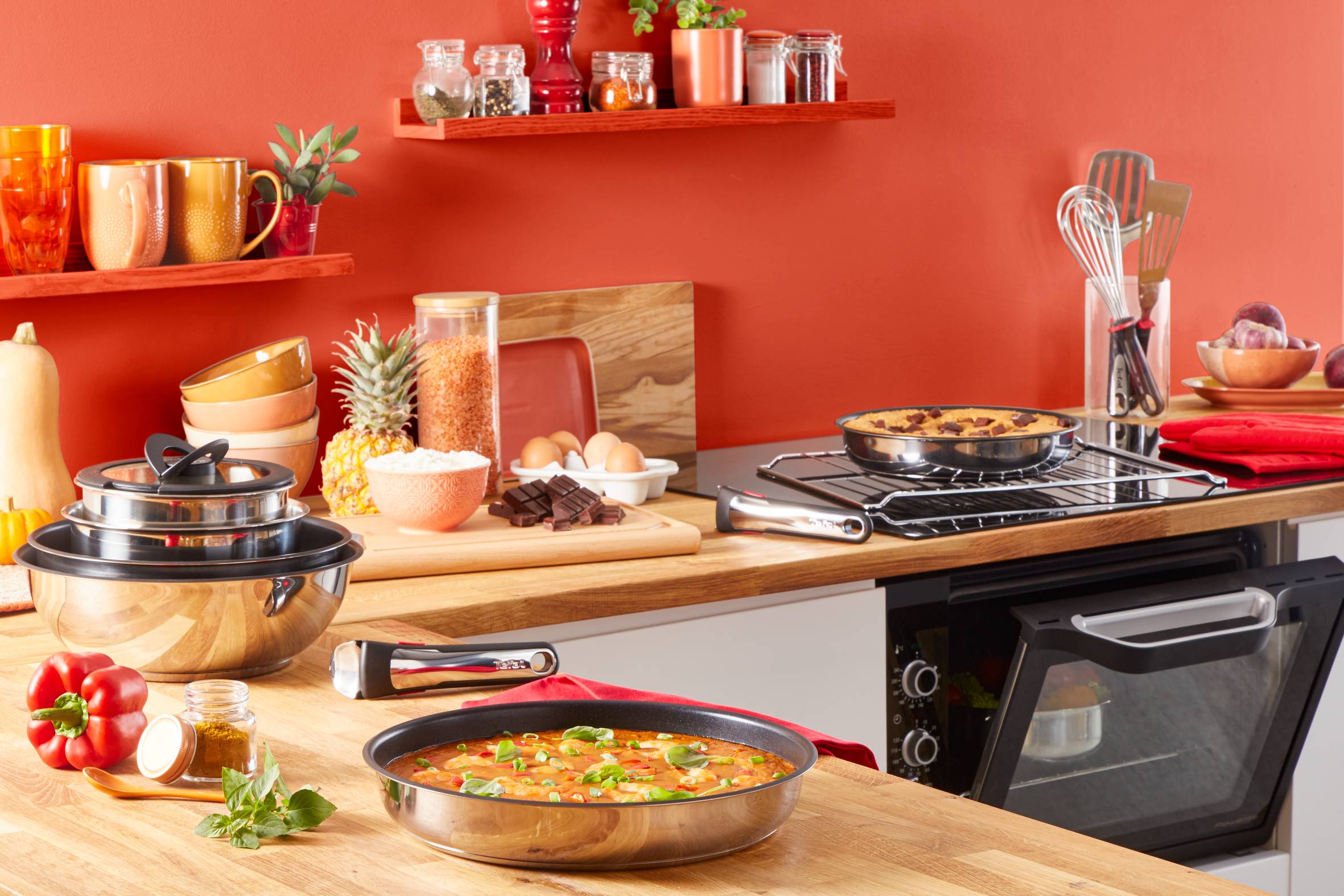 Ingenio Préférence, Inox, Casserole 20 cm, Induction