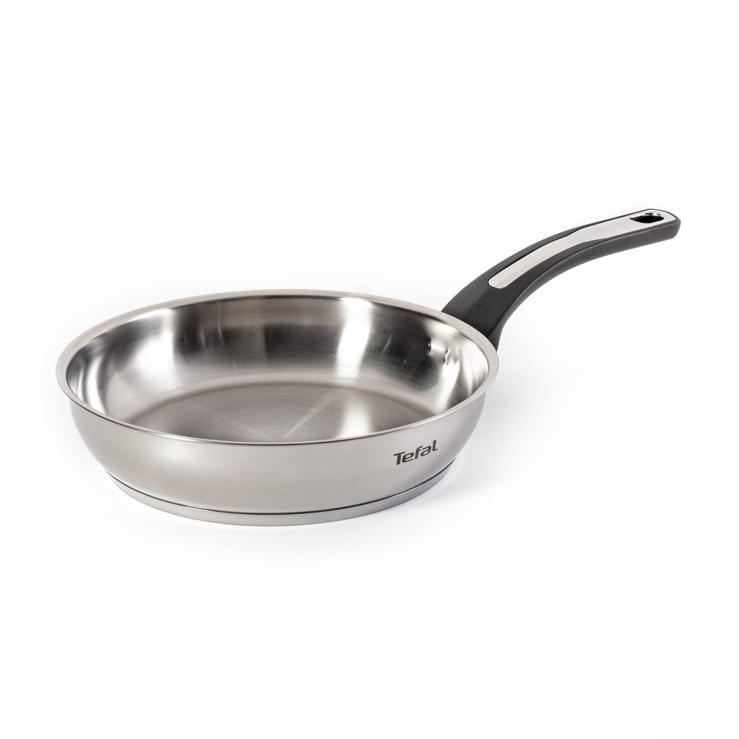 Poêle Tefal Emotion 28 Cm Inox - Base Épaisse Induction, Garantie 10 Ans, Diffusion Chaleur Parfaite