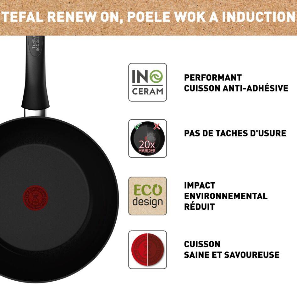 Renew On, Poêle Wok 28 cm