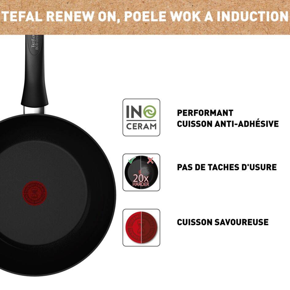 Renew On, Poêle Wok 28 cm