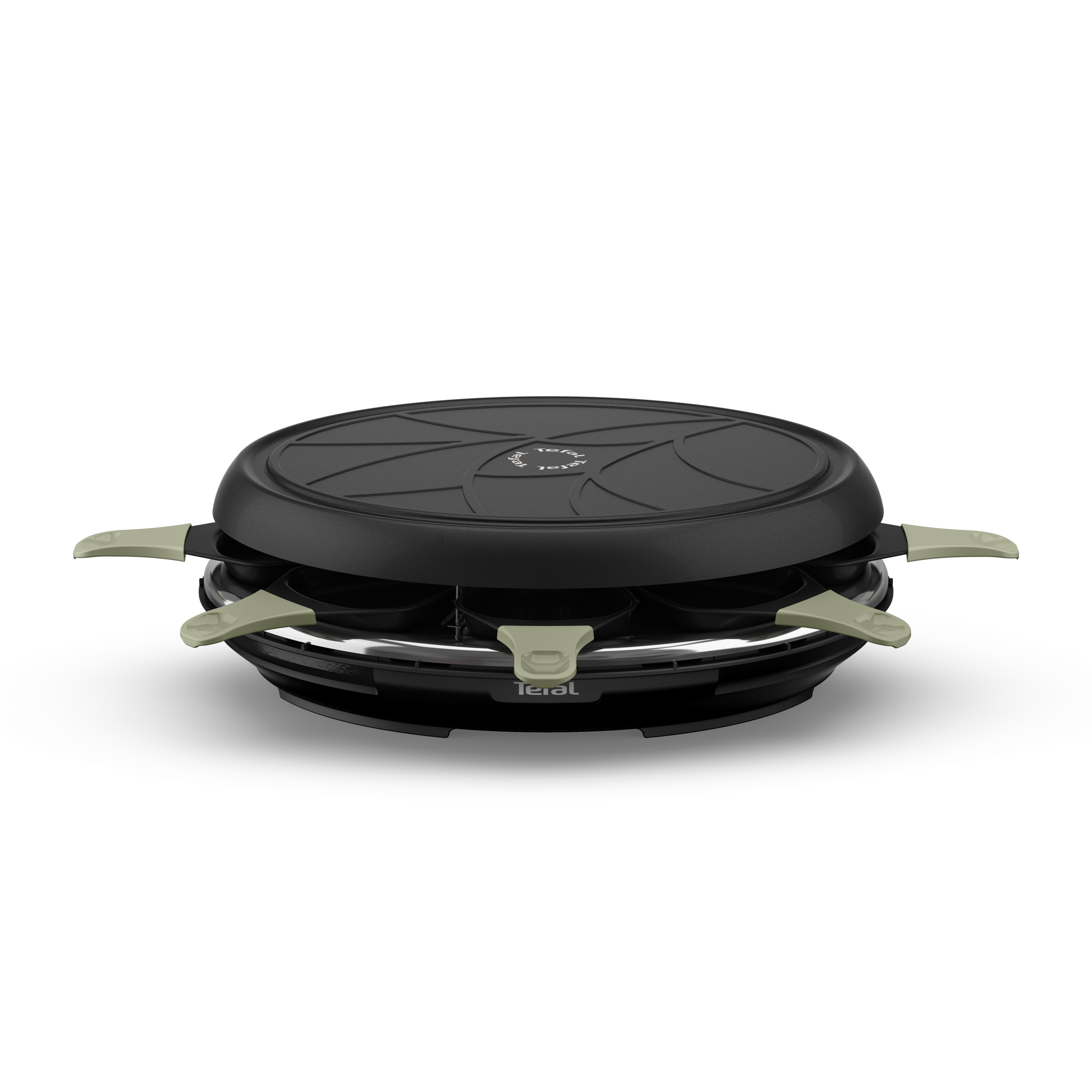 Eco Raclette, Appareil à raclette et gril, Antiadhésif, 8&nbsp;personnes