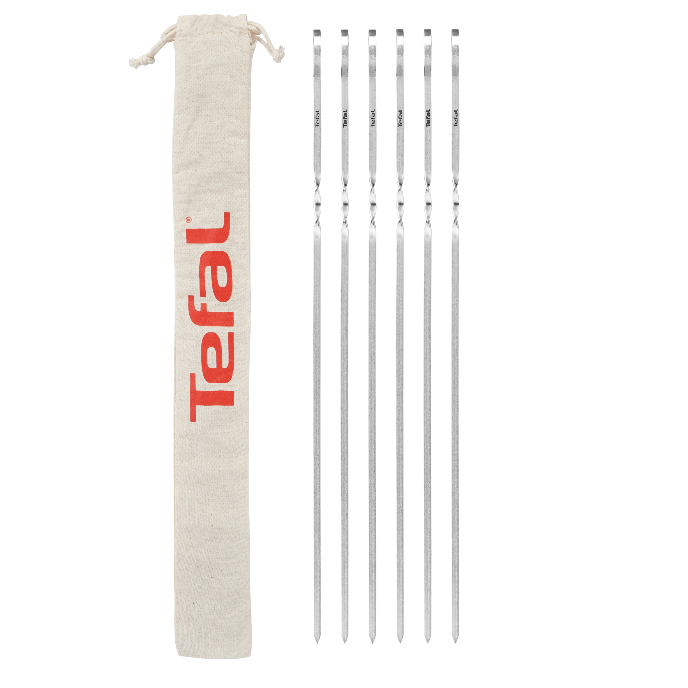 Brochettes en acier inoxydable XL