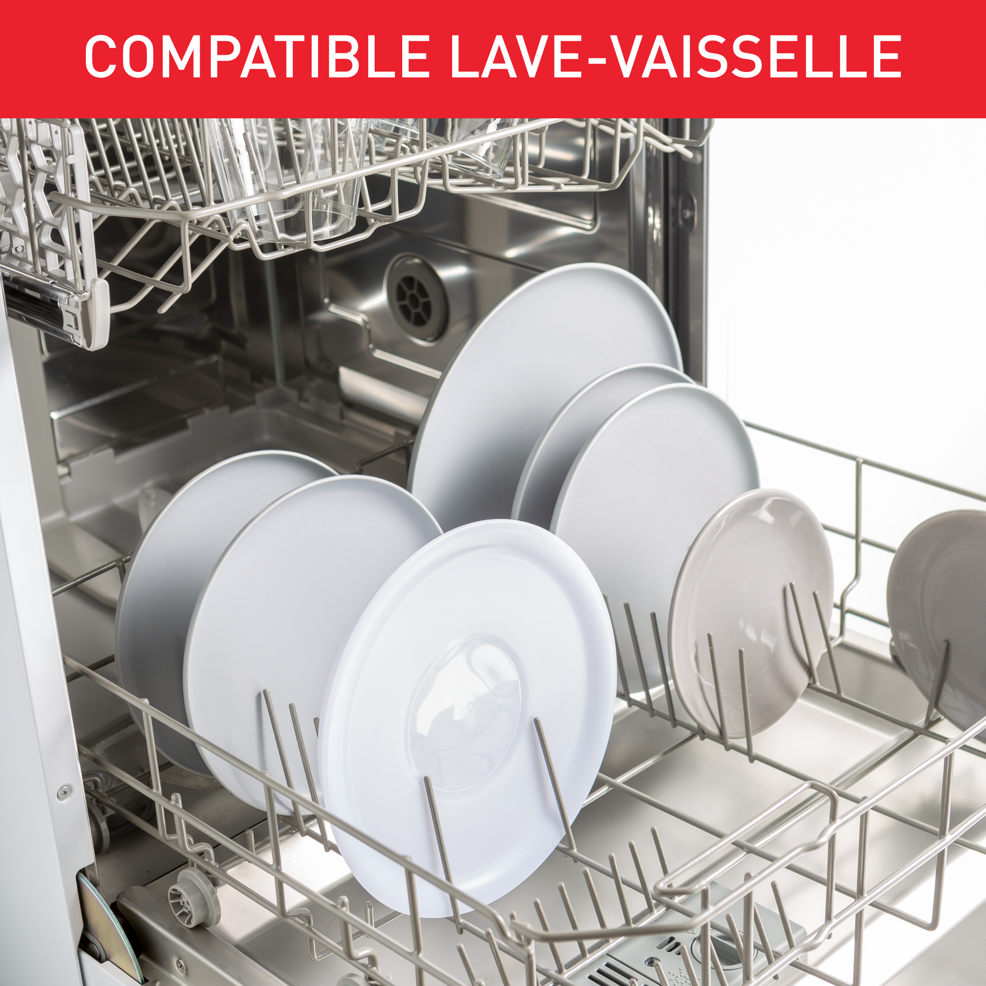 INGENIO Couvercles hermétiques 16/18/20 cm