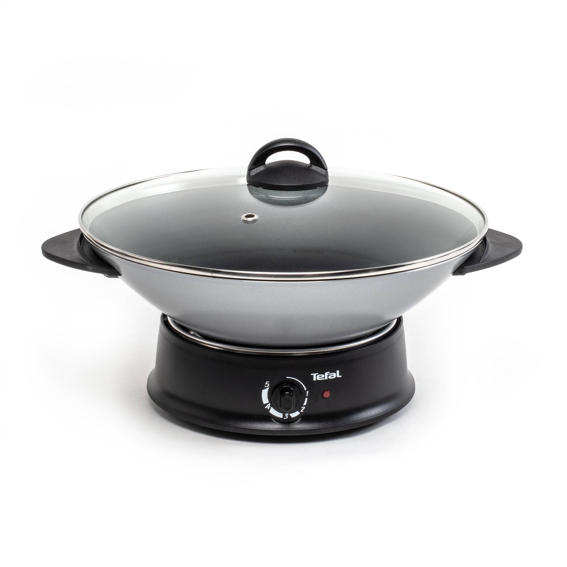 Multi Wok, Wok électrique, Antiadhésif, 6 L, 8 personnes, Thermostat réglable
