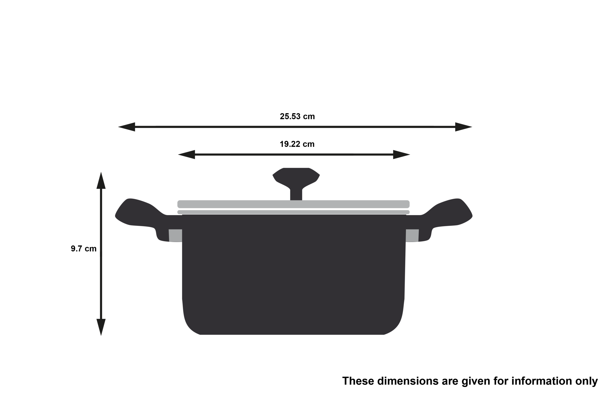 Pierre Gagnaire heritage cocotte fonte d'acier ronde 19cm / 2,2l