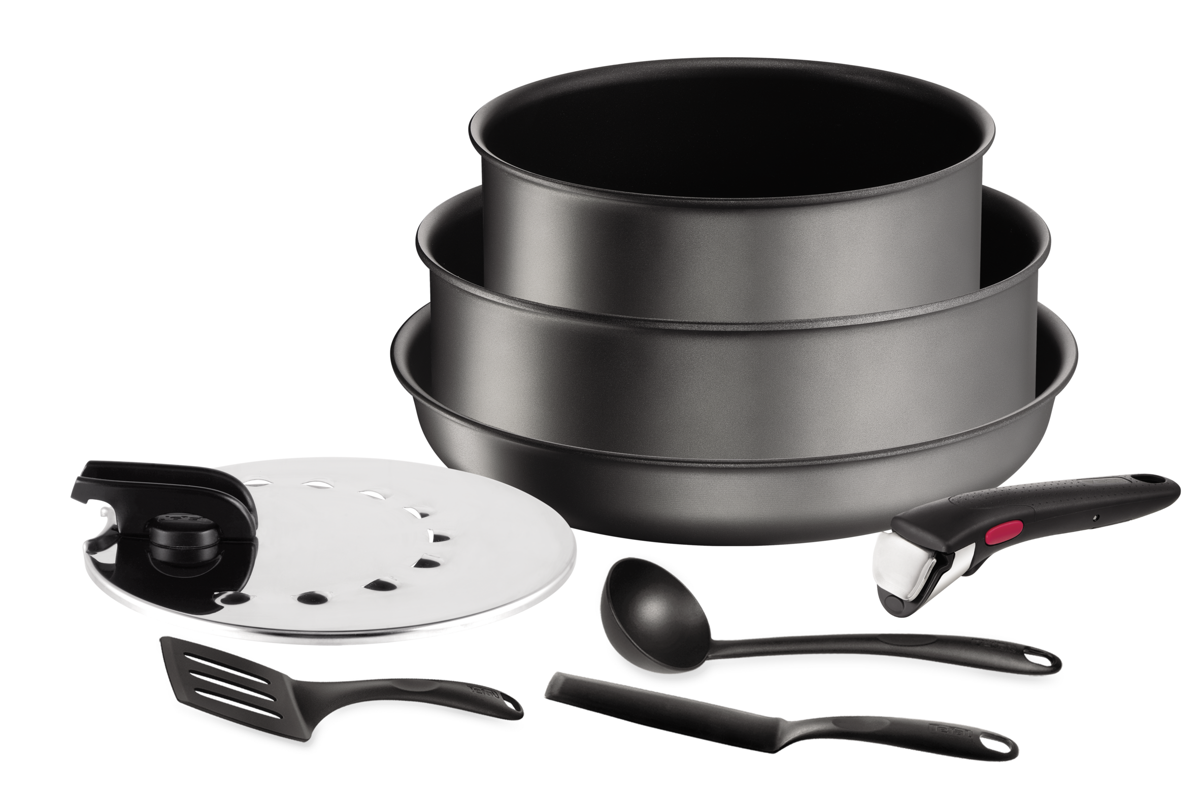 Ingenio Daily Chef Gris foncé Set 8 pièces