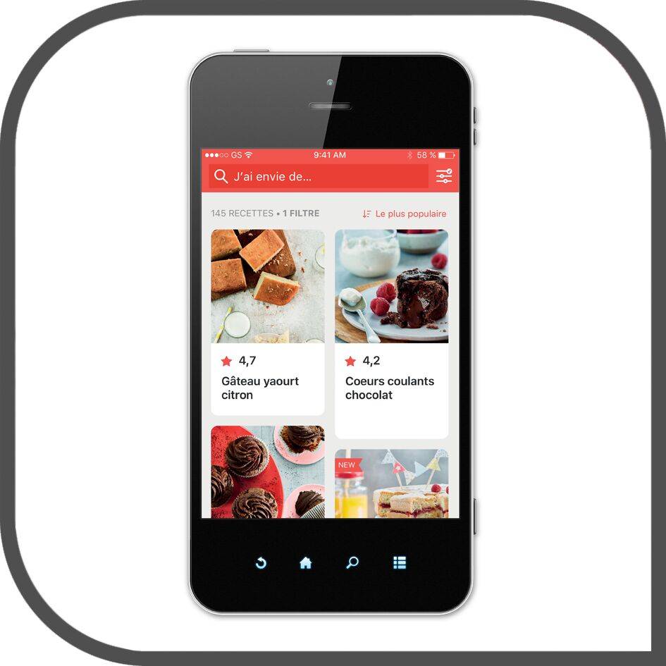 CAKE FACTORY DELICES Set moules CreaBake