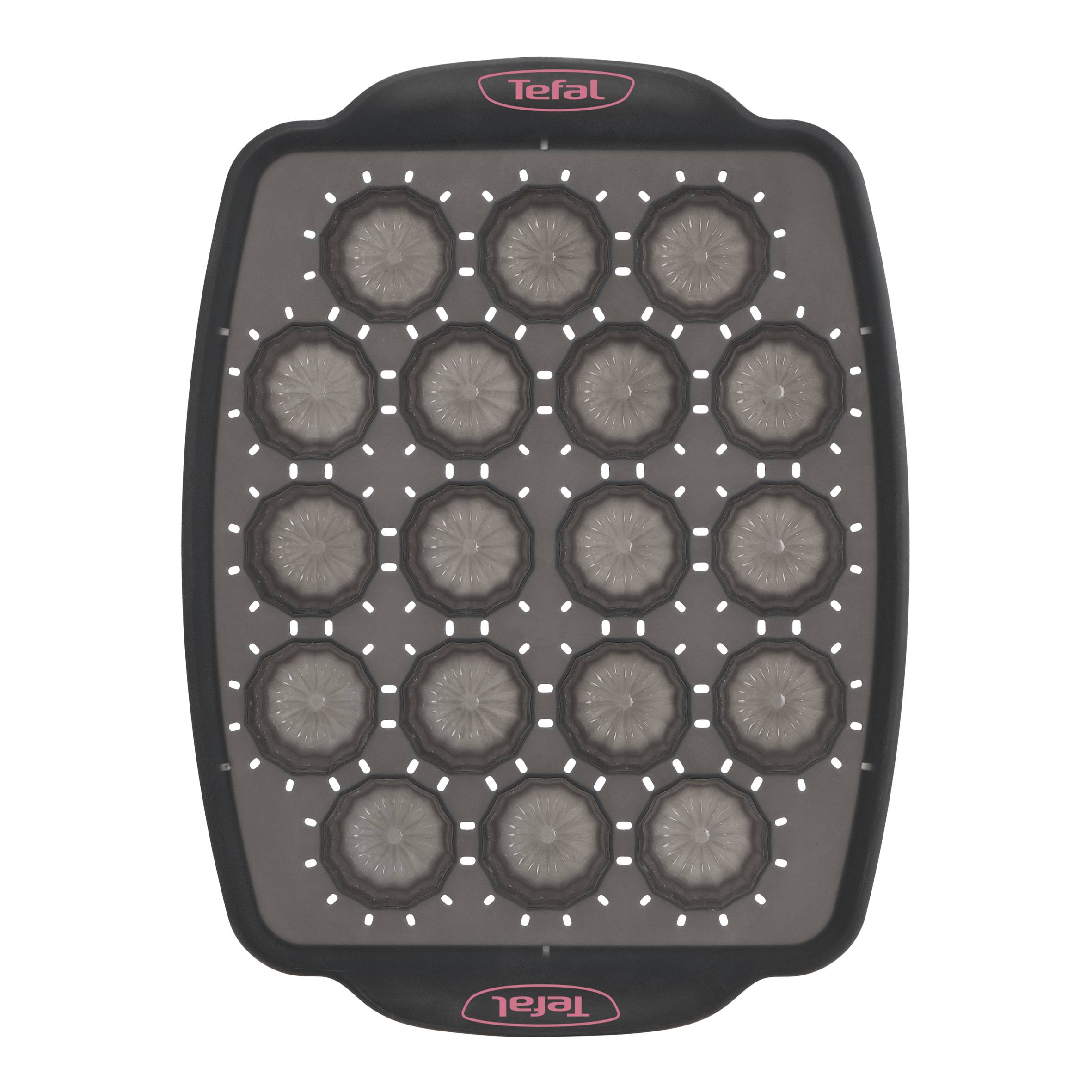 Crispybake moule 18 mini cannelés silicone 29x21cm