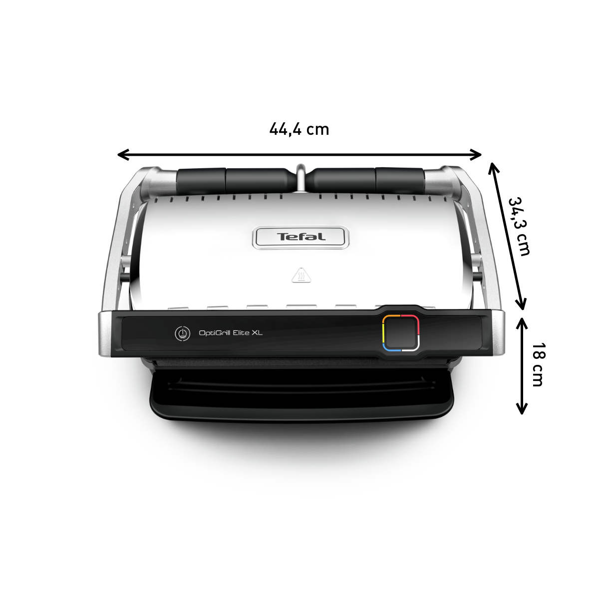 Optigrill Elite XL, grill intelligent, 16 programmes, mode manuel, fonction marquage, XL 8 personnes