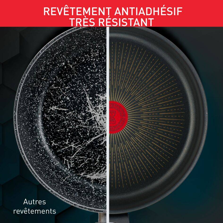 Unlimited on Lot de 3 poêles 20/24/28cm